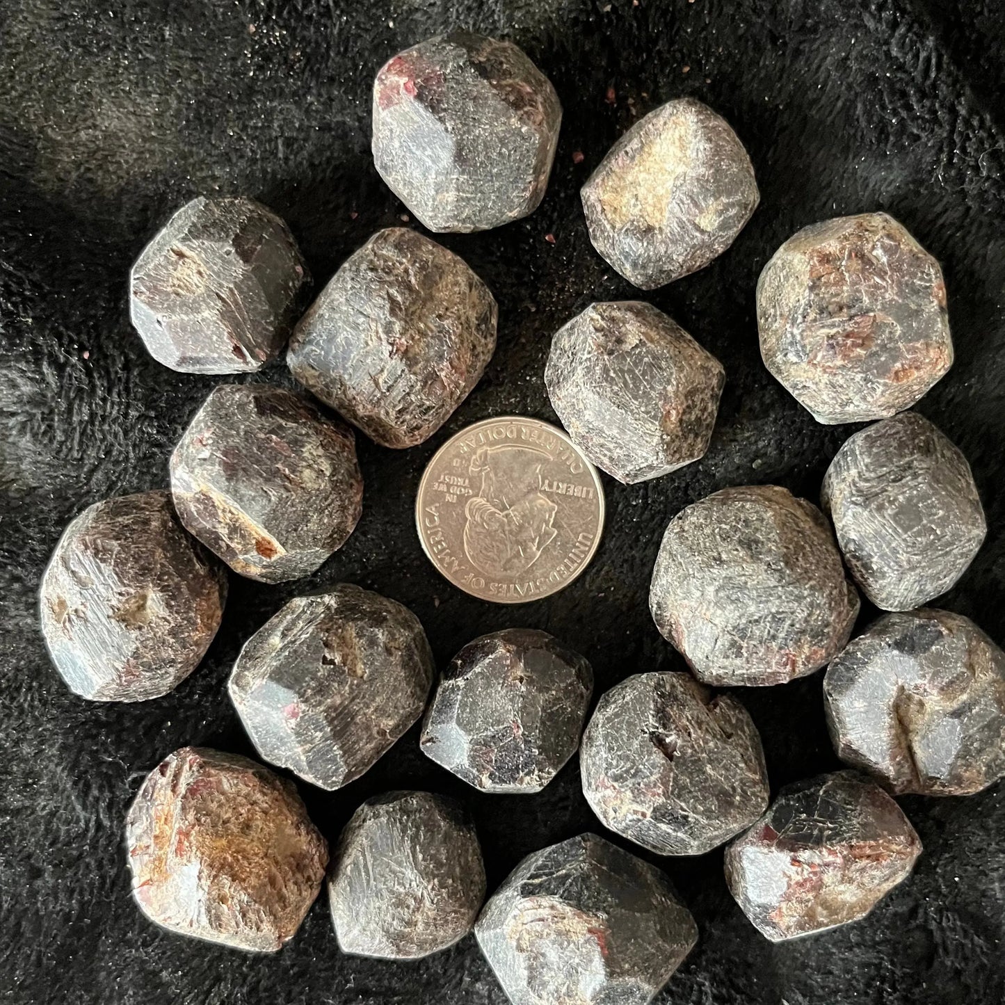 Garnet Crystal Natural, Raw (Approx. 5/8” - 3/4”) 0747 Shop Wholesale Crystals