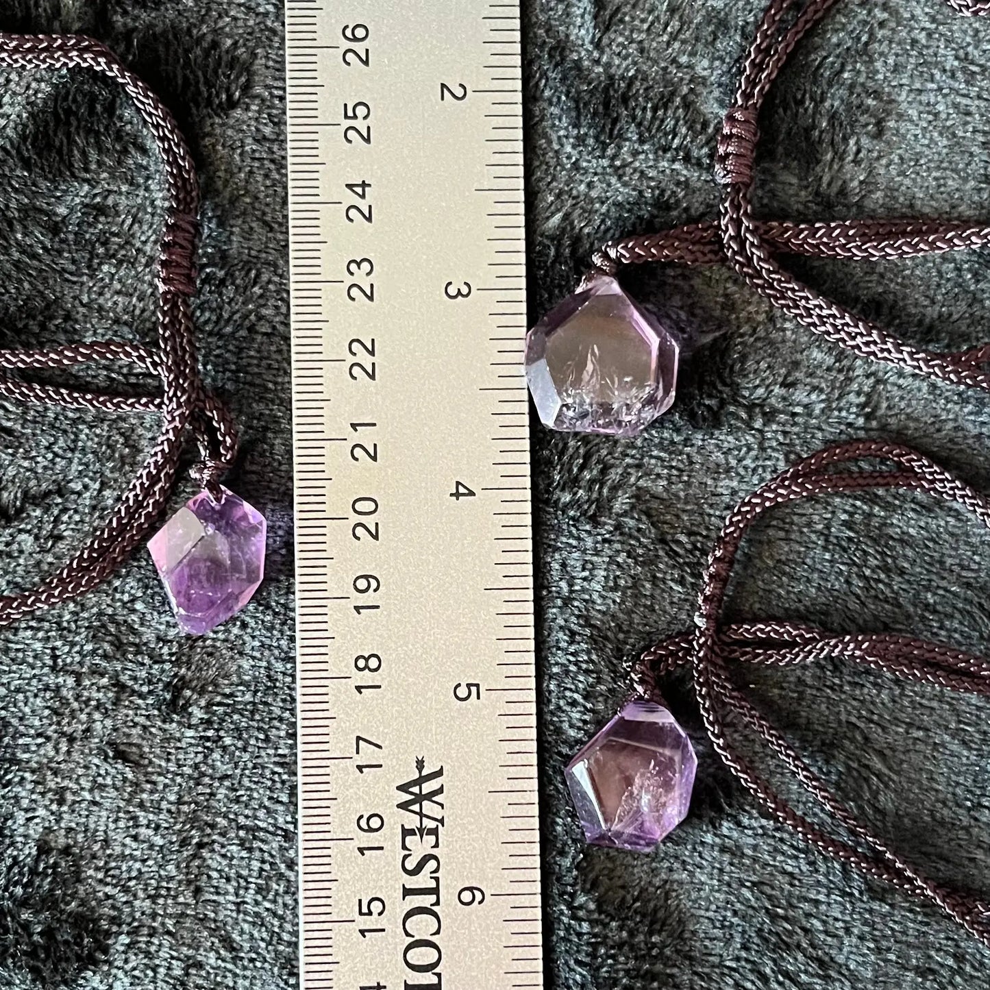 Amethyst Gemmy Necklace WN-0288 - Shop Wholesale Crystals