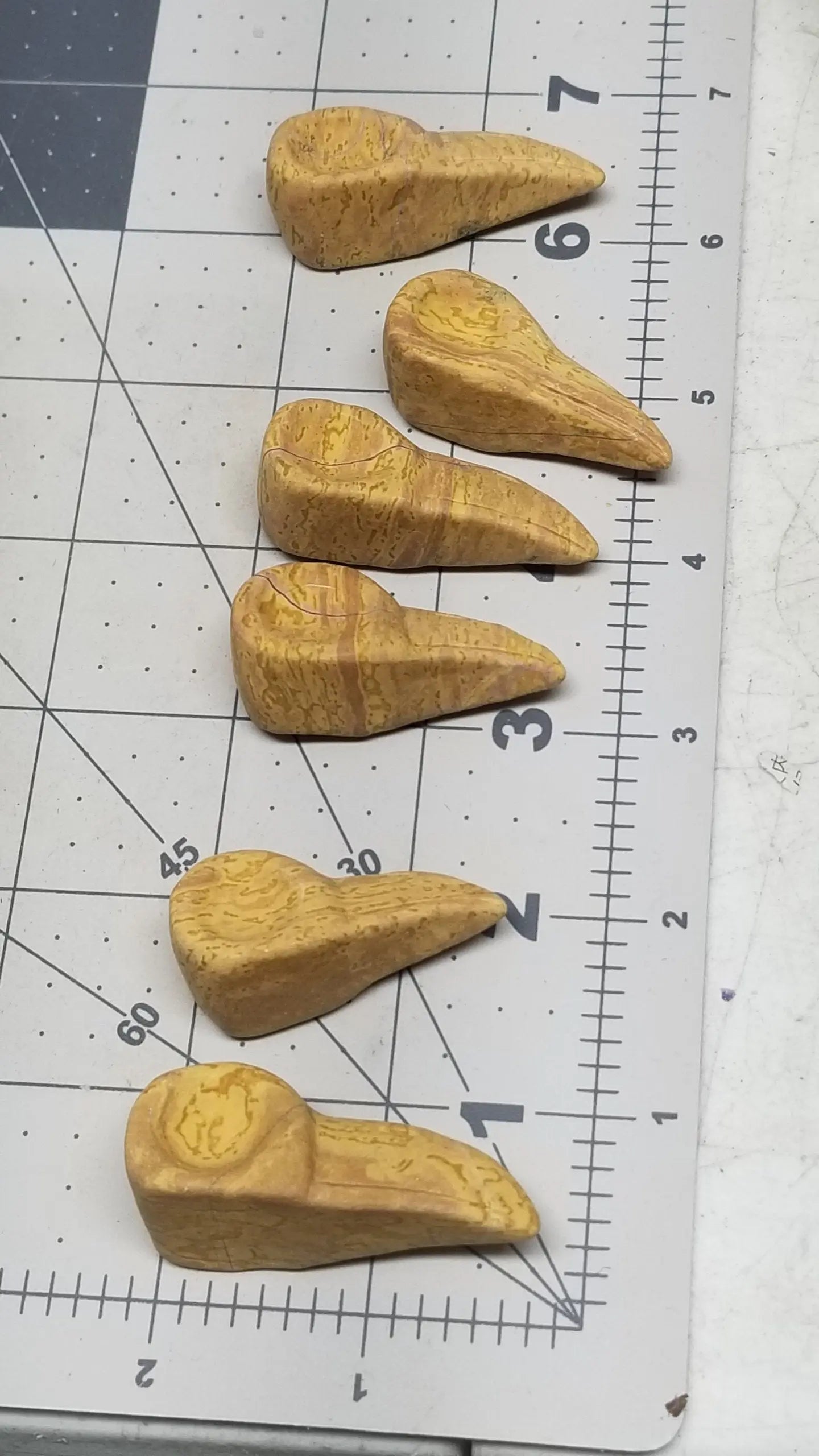 Carved Jasper Raven Skull (2" x 3/4" x 3/4"), Supply for Crystal Grid, Home Decor or Halloween Crafts 0141 Shop Wholesale Crystals