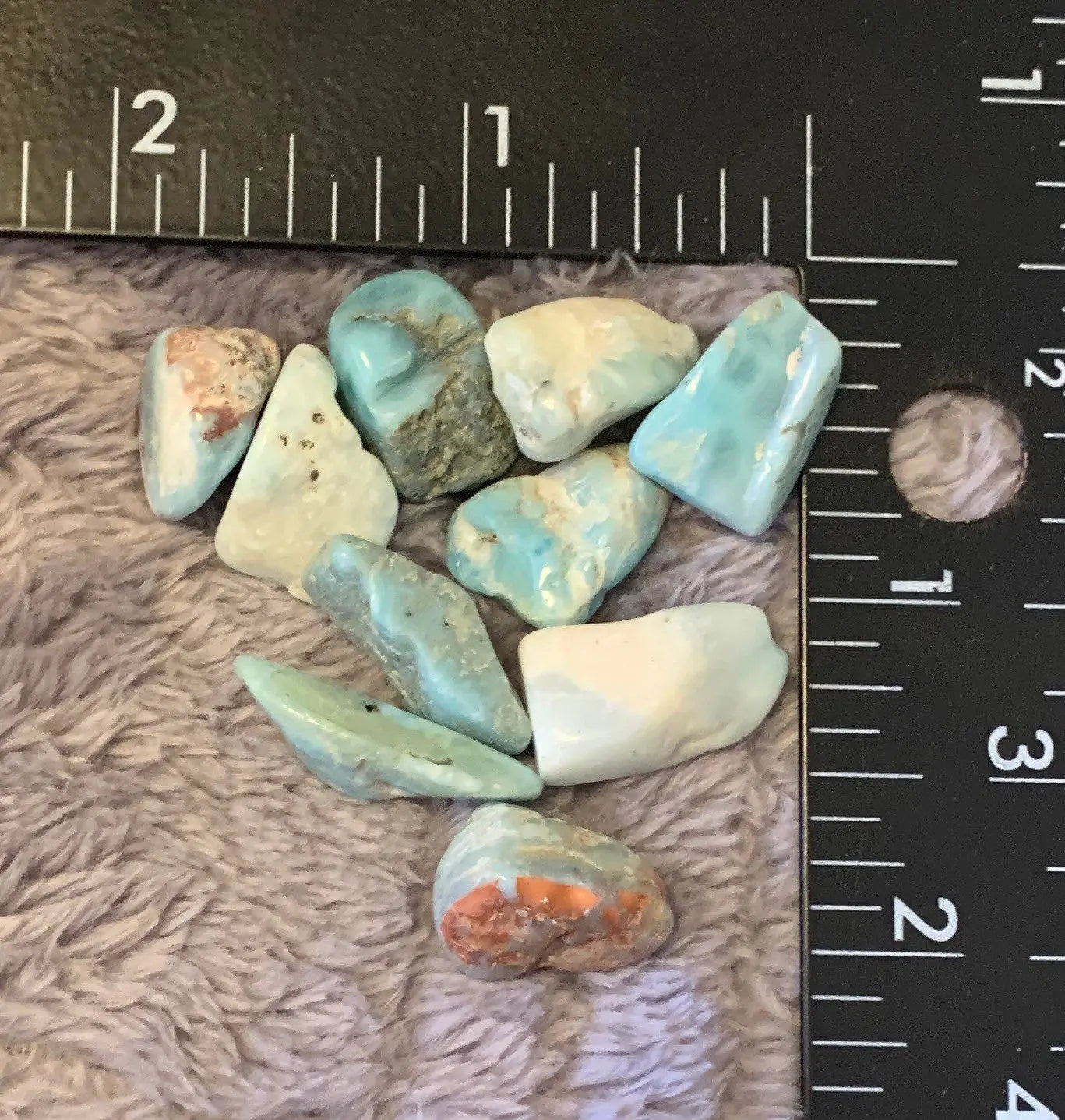 Larimar Polished Stone, Very Small (Approx. 1/2" - 3/4") 0745 Shop Wholesale Crystals