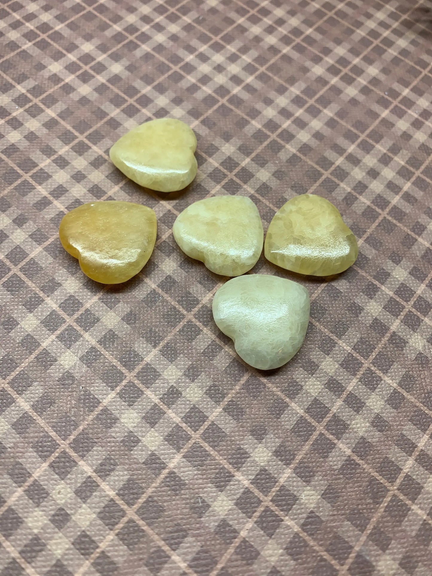 Orange Calcite Heart 25mm 0549 Shop Wholesale Crystals