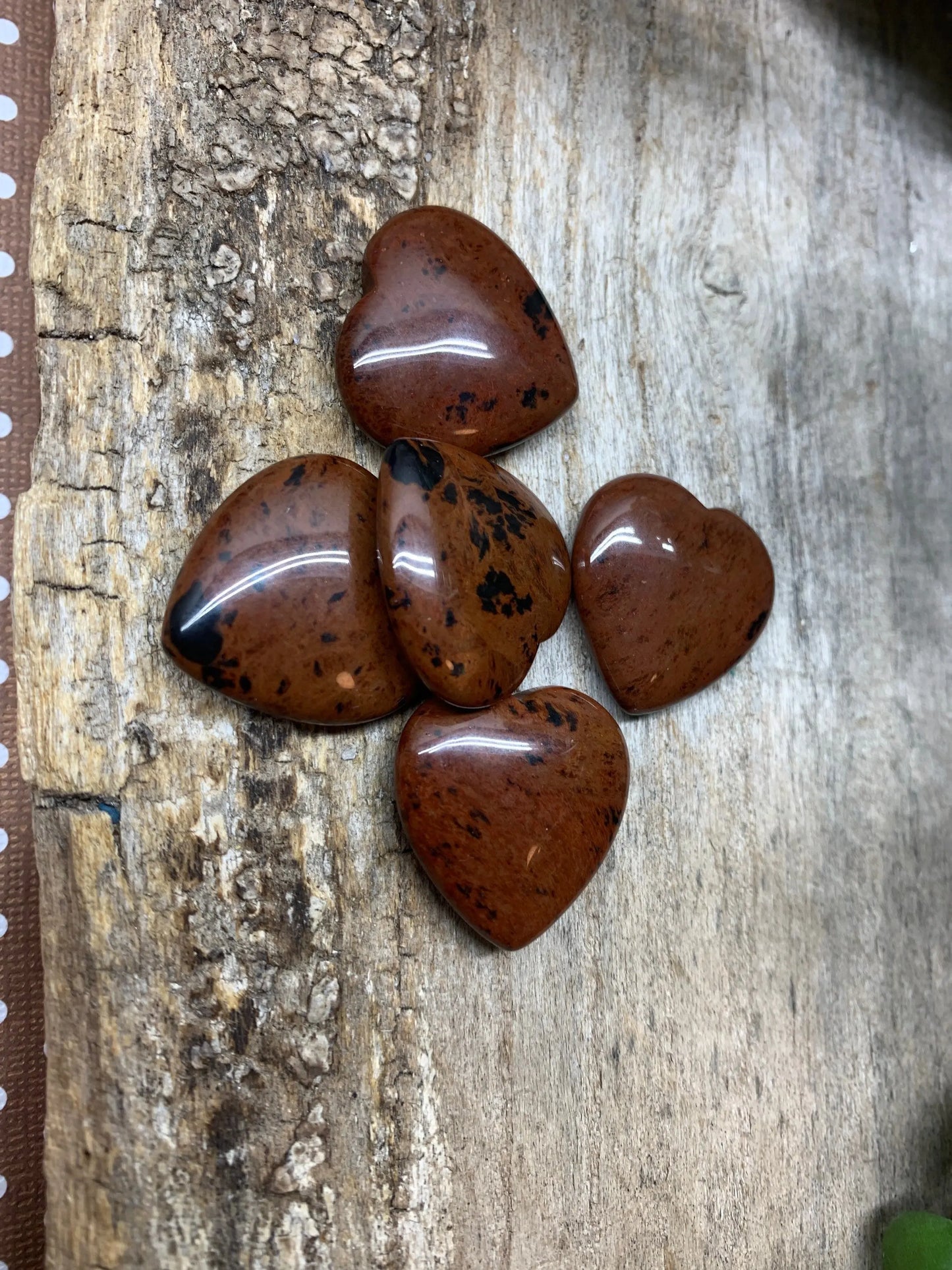 Mahogany Obsidian Heart 25mm 0571 Shop Wholesale Crystals