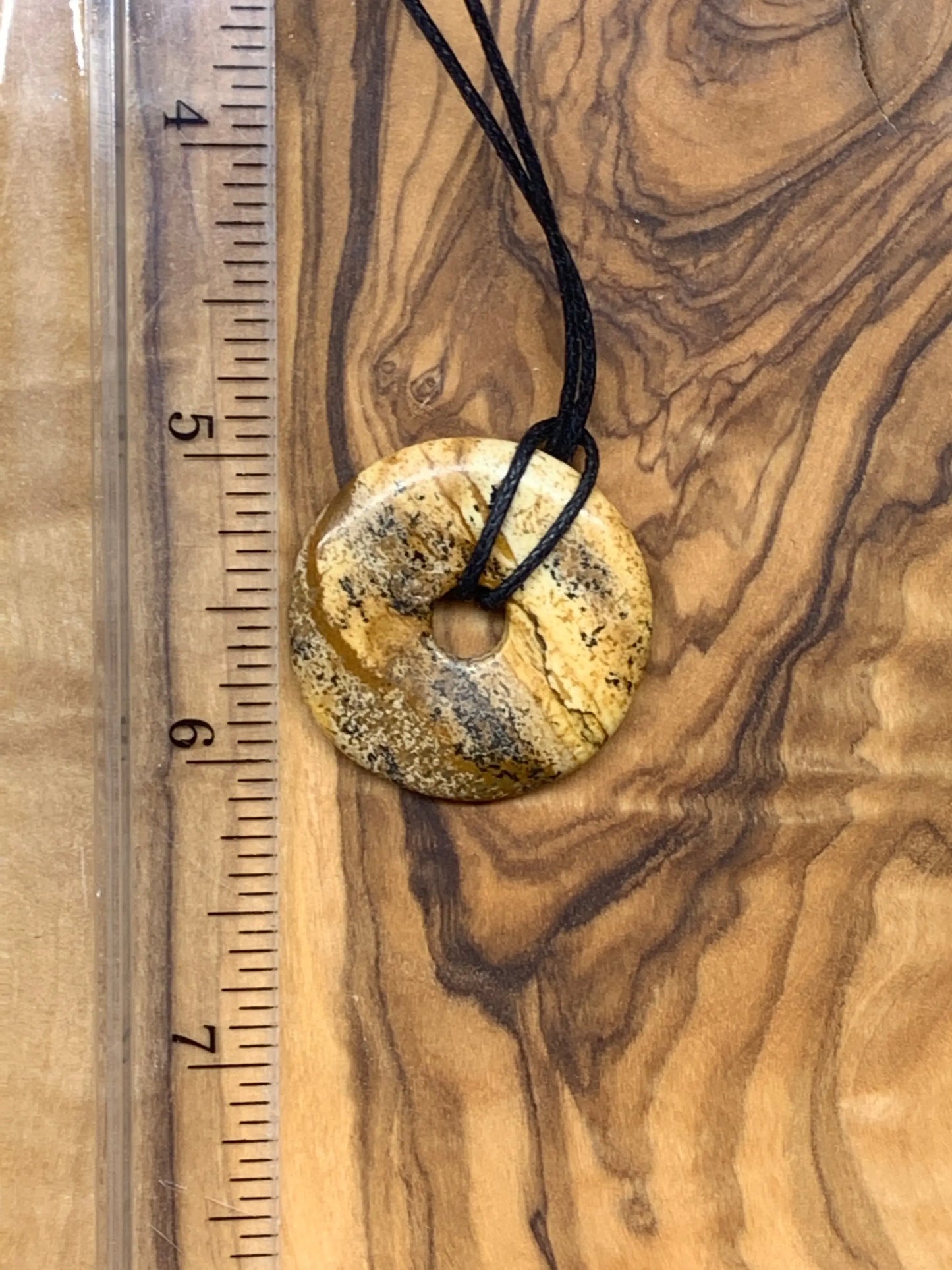 Picture Jasper PI Stone Necklace NCK-0908 Shop Wholesale Crystals