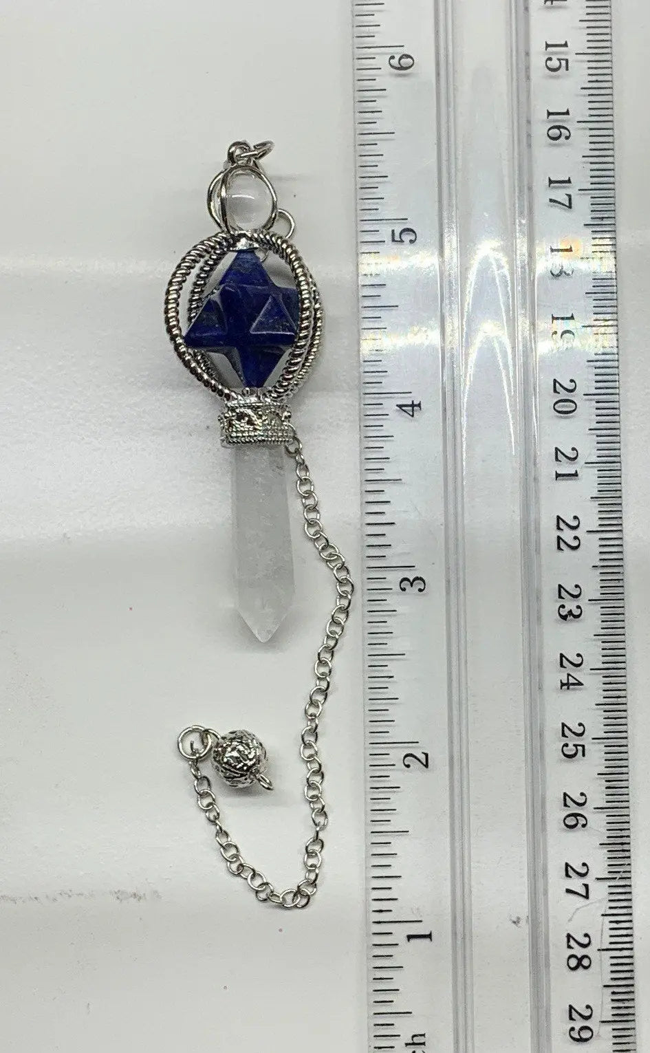 Lapis Lazuli Merkaba Pendulum PND-0065 Shop Wholesale Crystals
