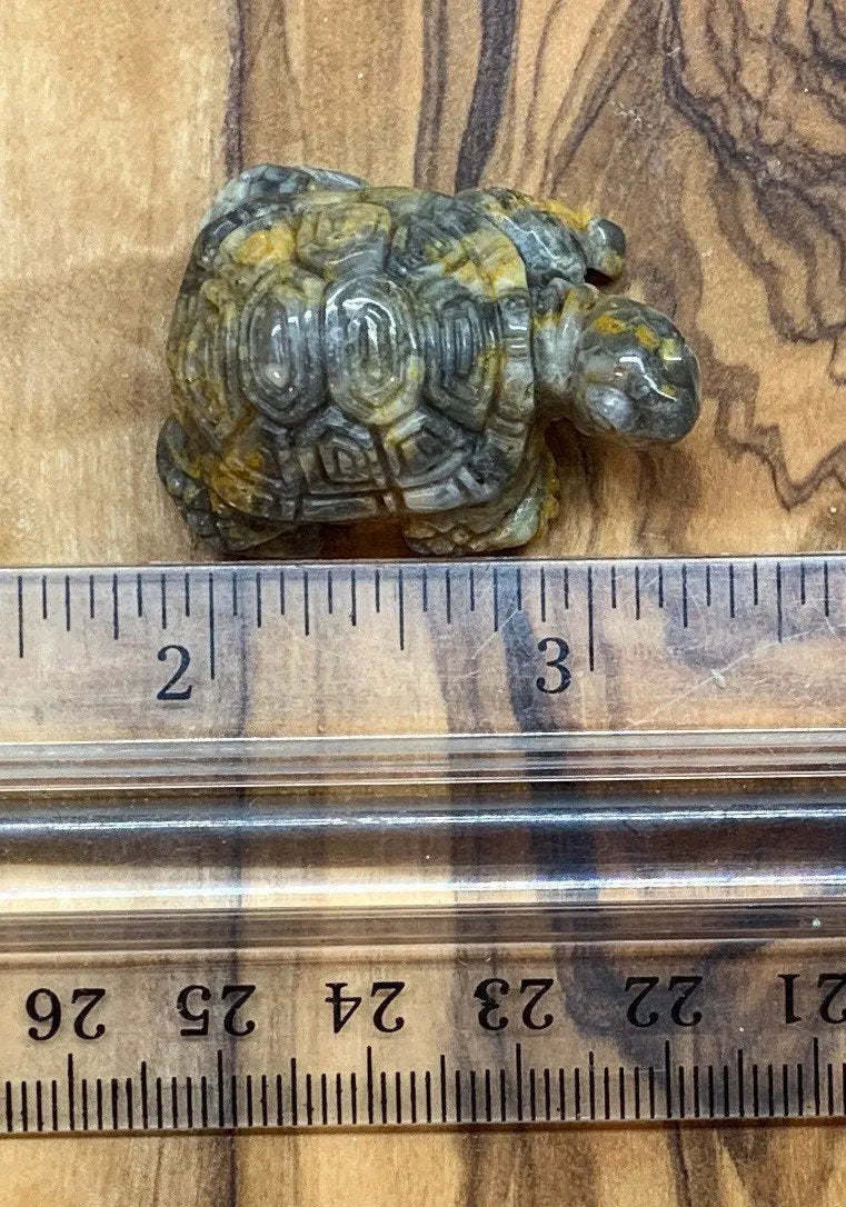 Crazy Lace Agate Turtle 0070 Shop Wholesale Crystals