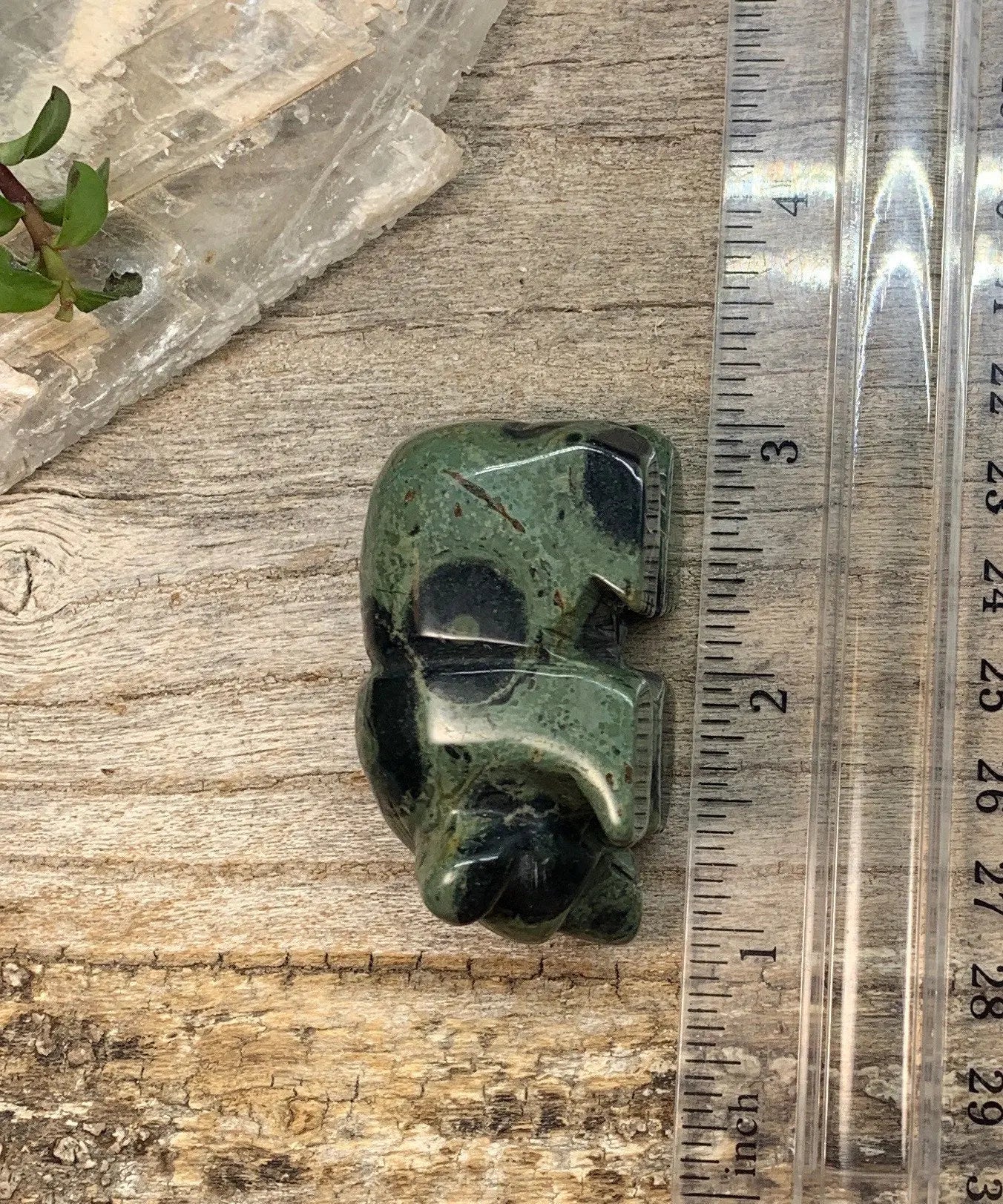 Kambaba Jasper Carved Bear (Approx. 2") 0285 - Shop Wholesale Crystals