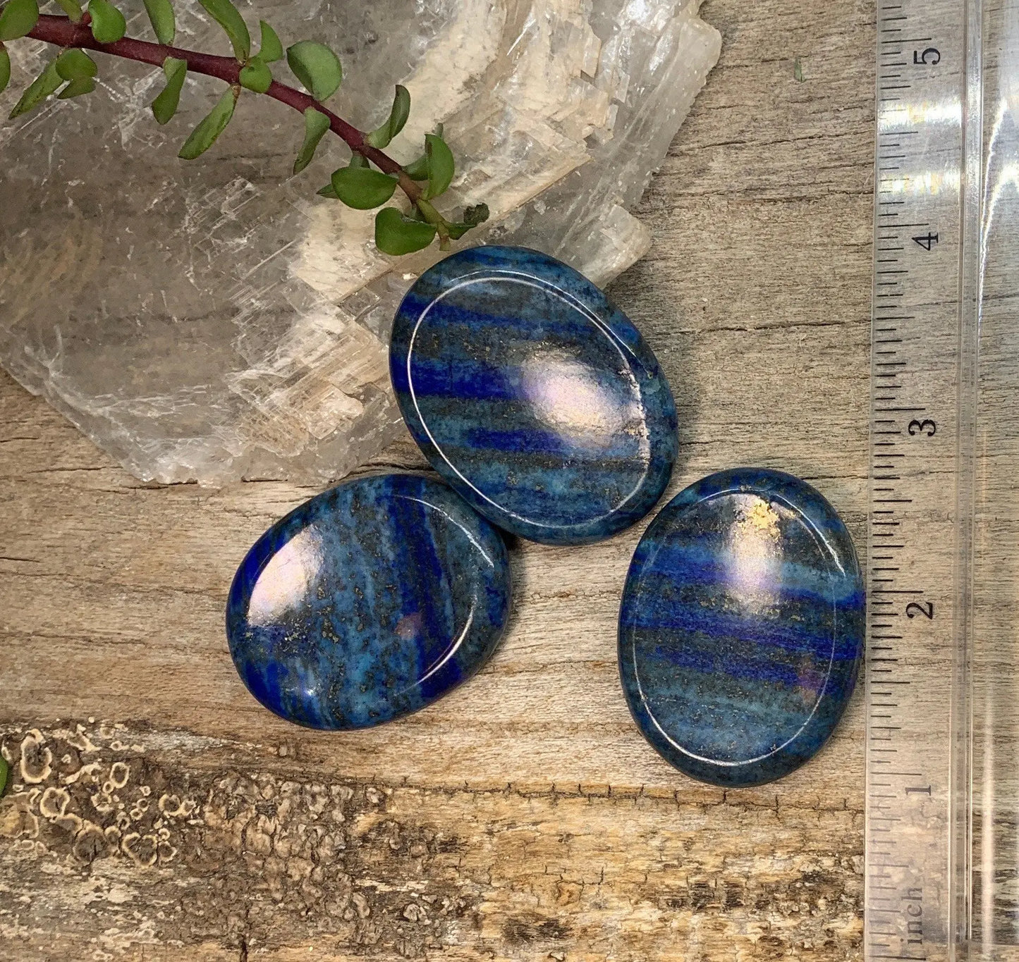 Lapis Lazuli Worry Stone 1413 - Shop Wholesale Crystals