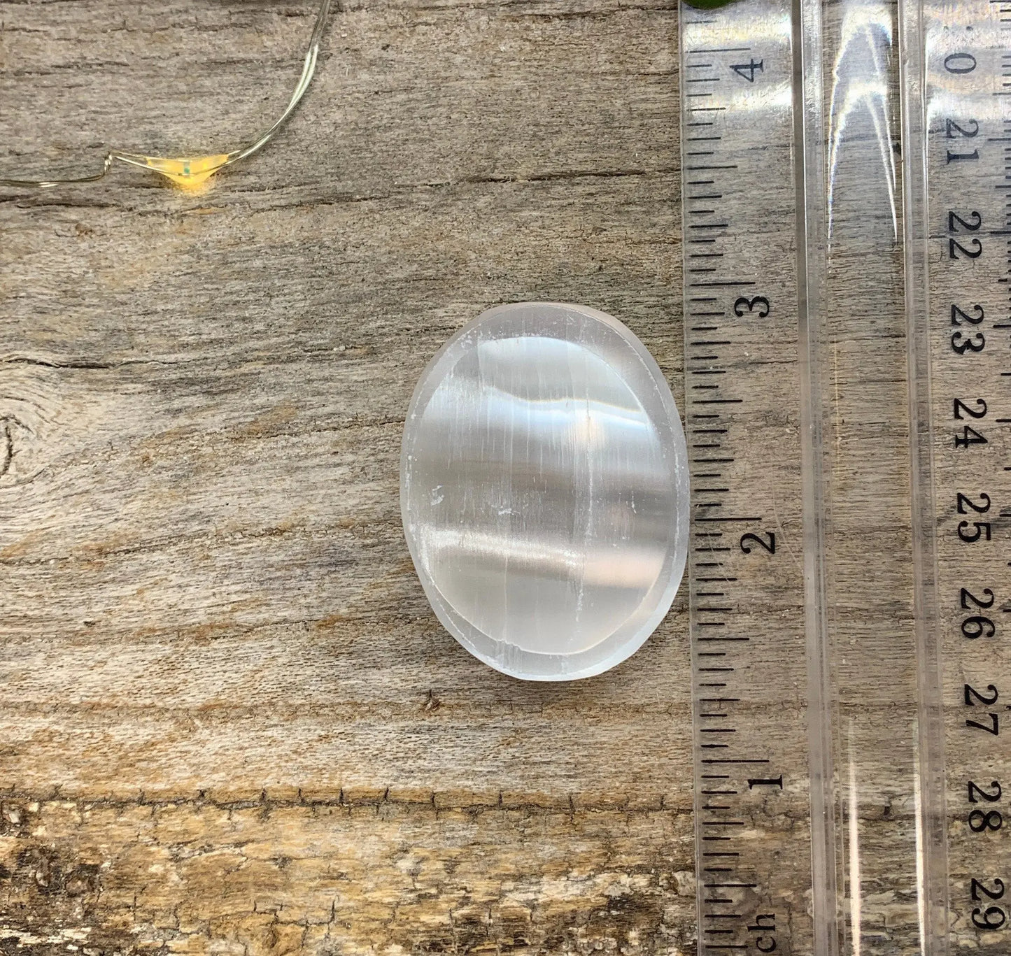 Selenite Worry Stone (Approx. 1 1/2") G-0016 - Shop Wholesale Crystals