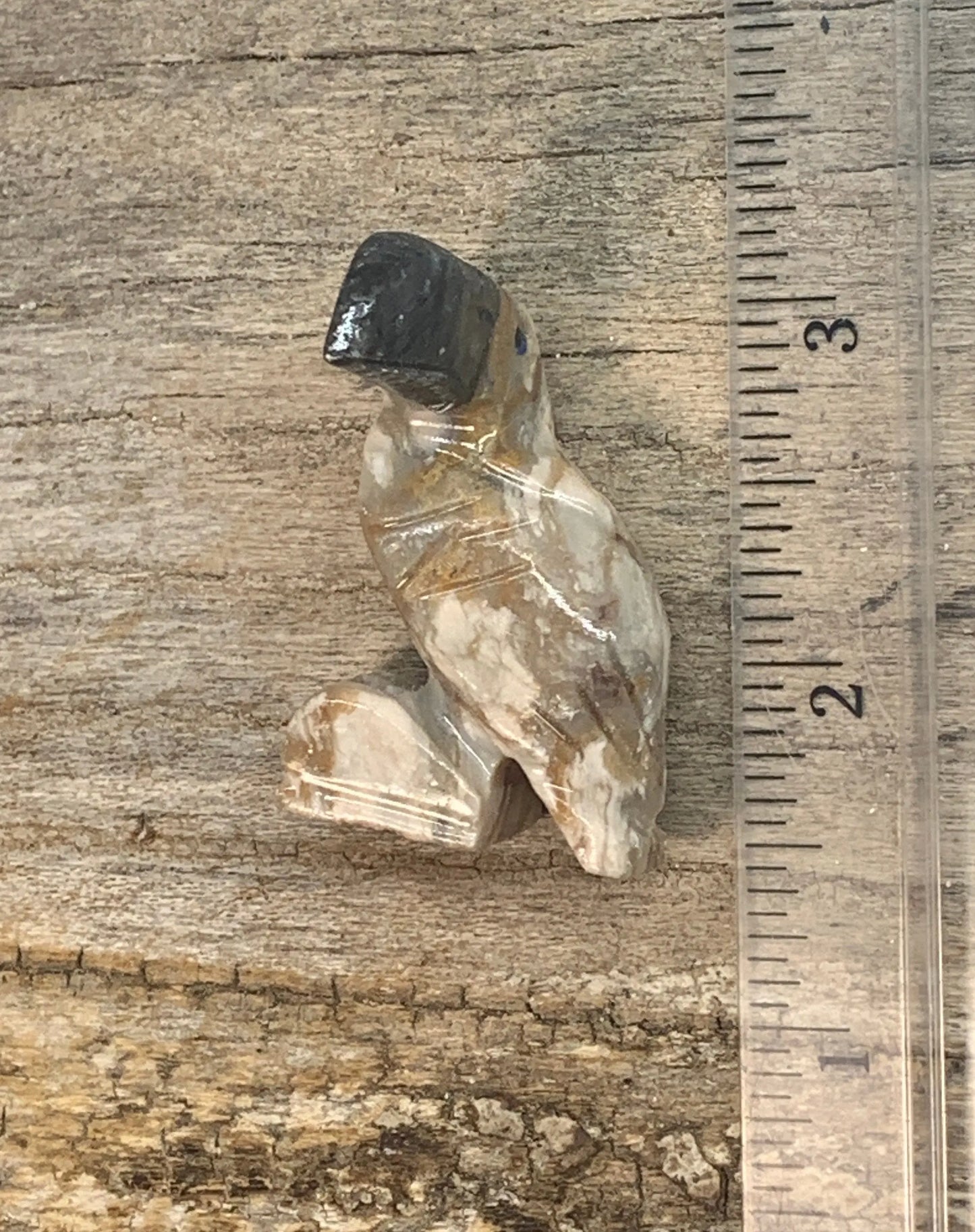 Toucan Carved Soapstone Figurine (Approx. 2") 0827 Shop Wholesale Crystals