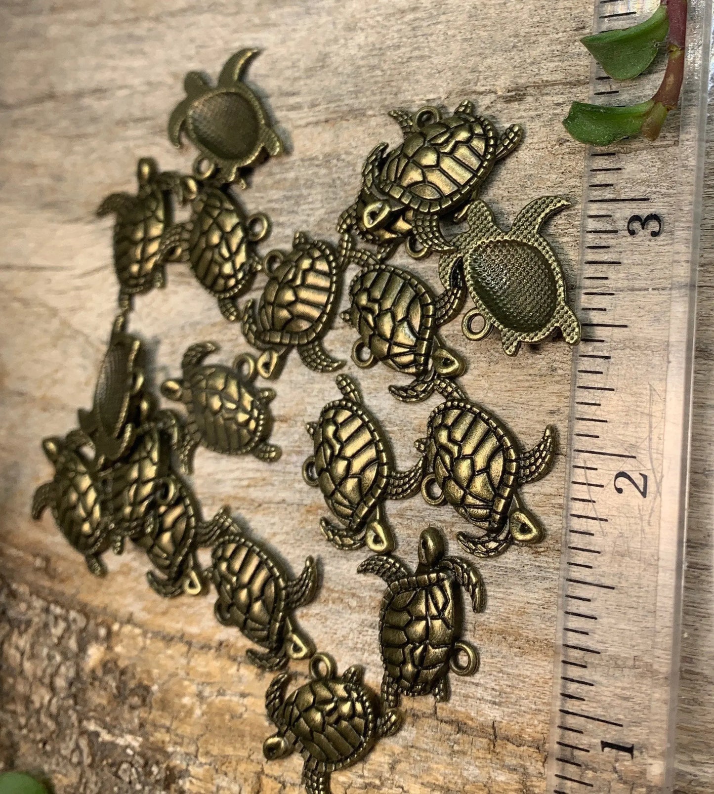 Turtle Pendant Antique Bronze 0484-B Shop Wholesale Crystals