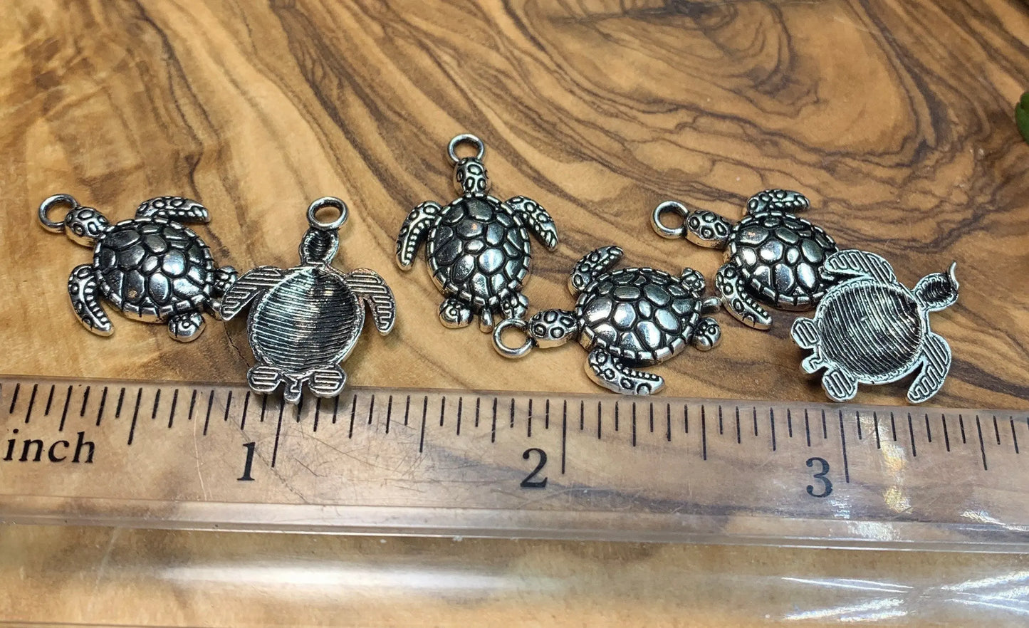 Turtle Pendant Silver Alloy 0641-C Shop Wholesale Crystals