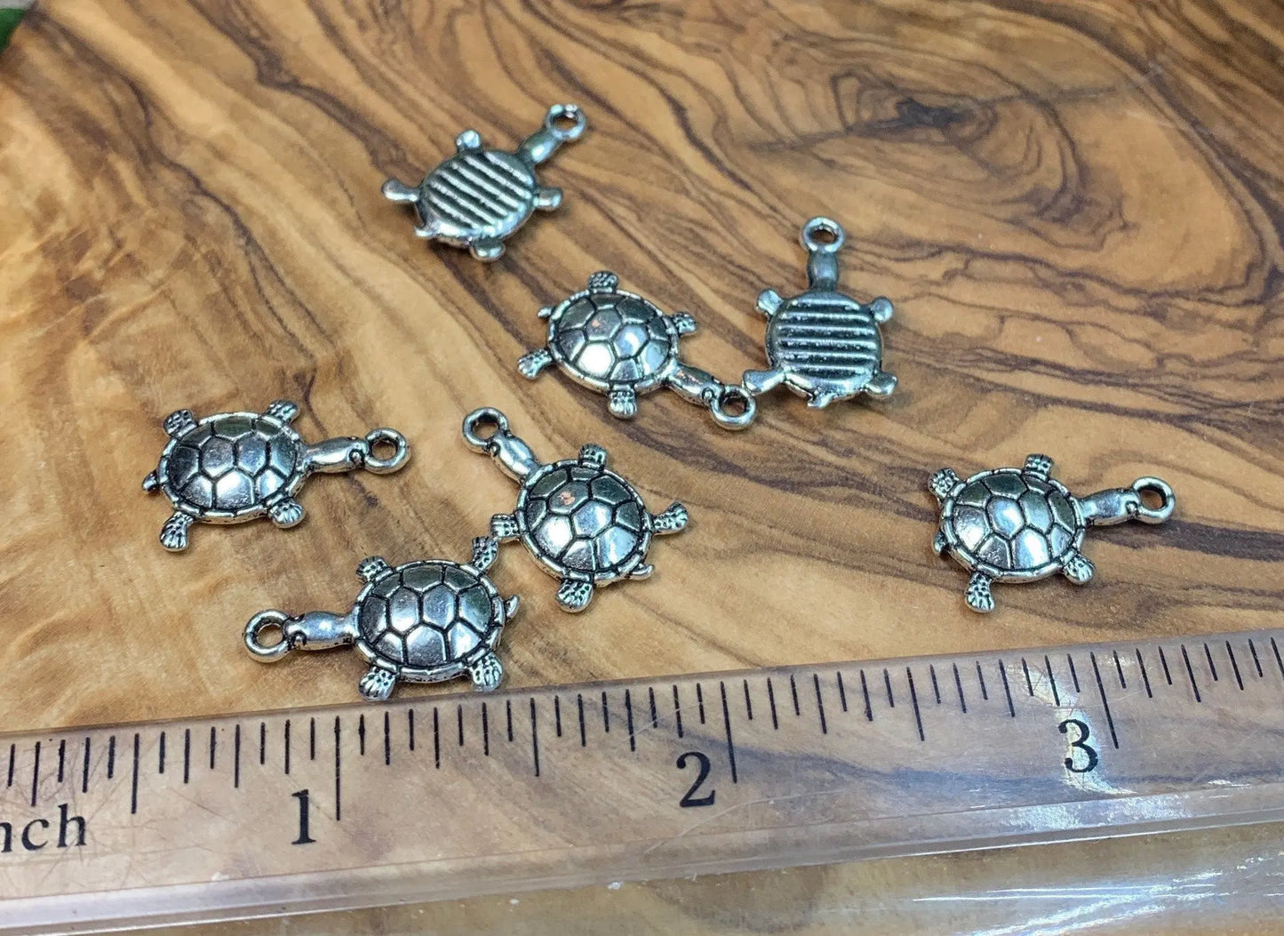 Turtle Pendant Silver Alloy 0641-E Shop Wholesale Crystals