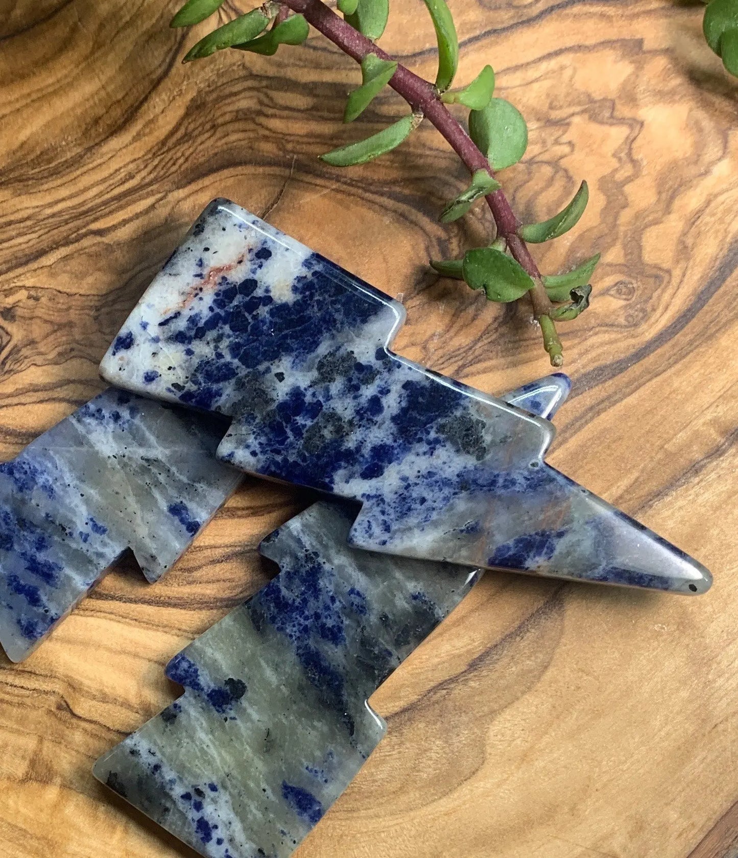 Sodalite Polished Lightning Bolt 0153 Shop Wholesale Crystals