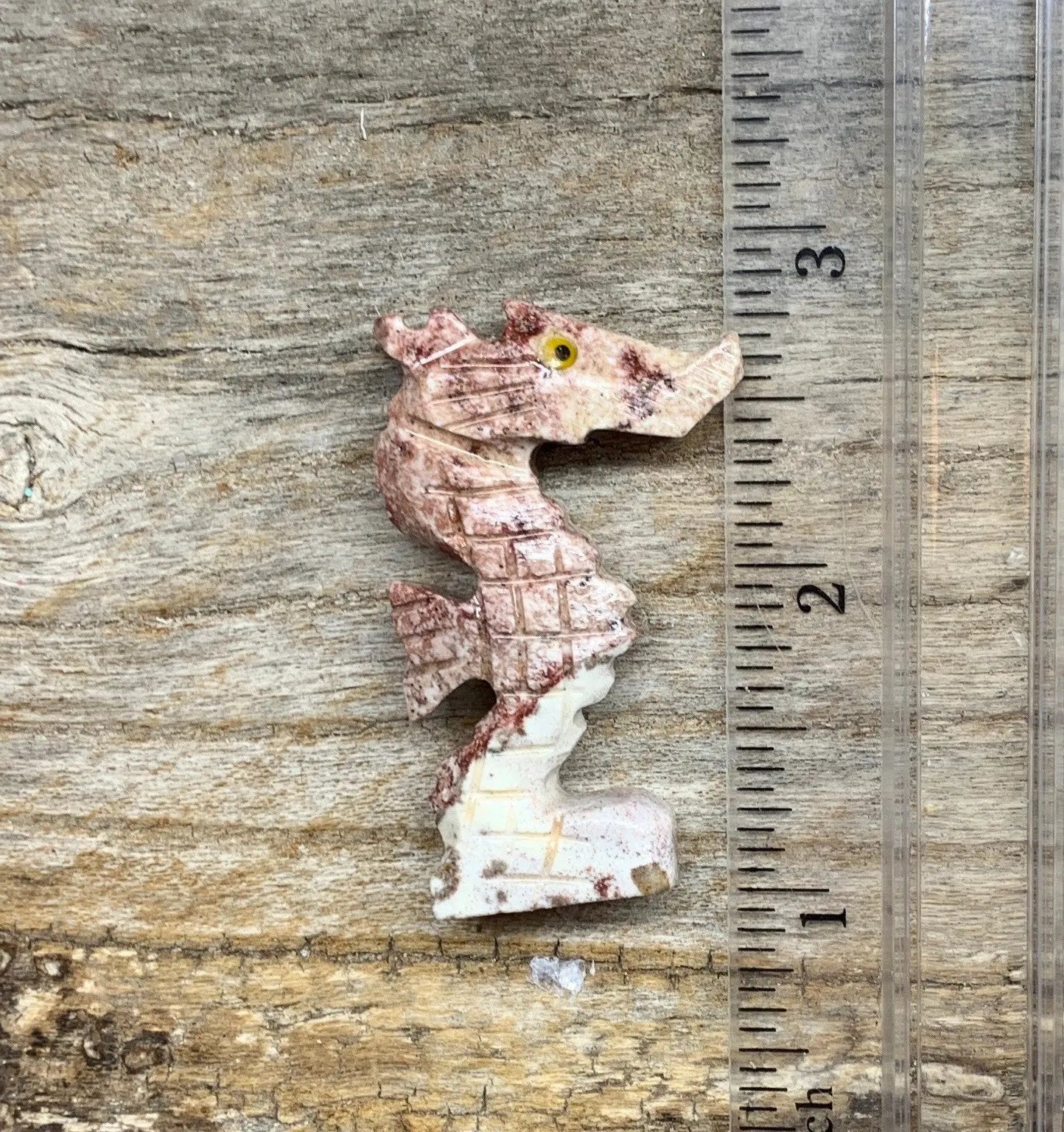 Seahorse Carved Soapstone Figurine FIG-0177 Shop Wholesale Crystals