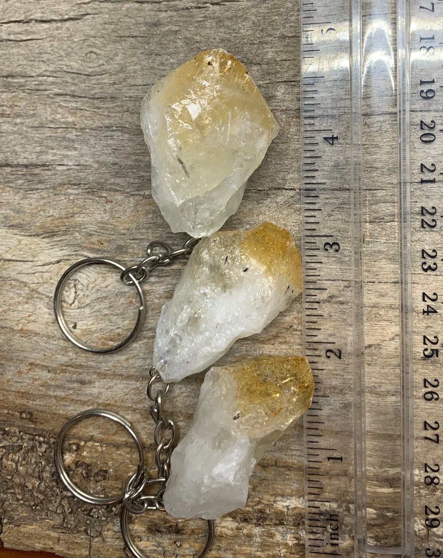 Citrine Point Keychains 1169 Shop Wholesale Crystals