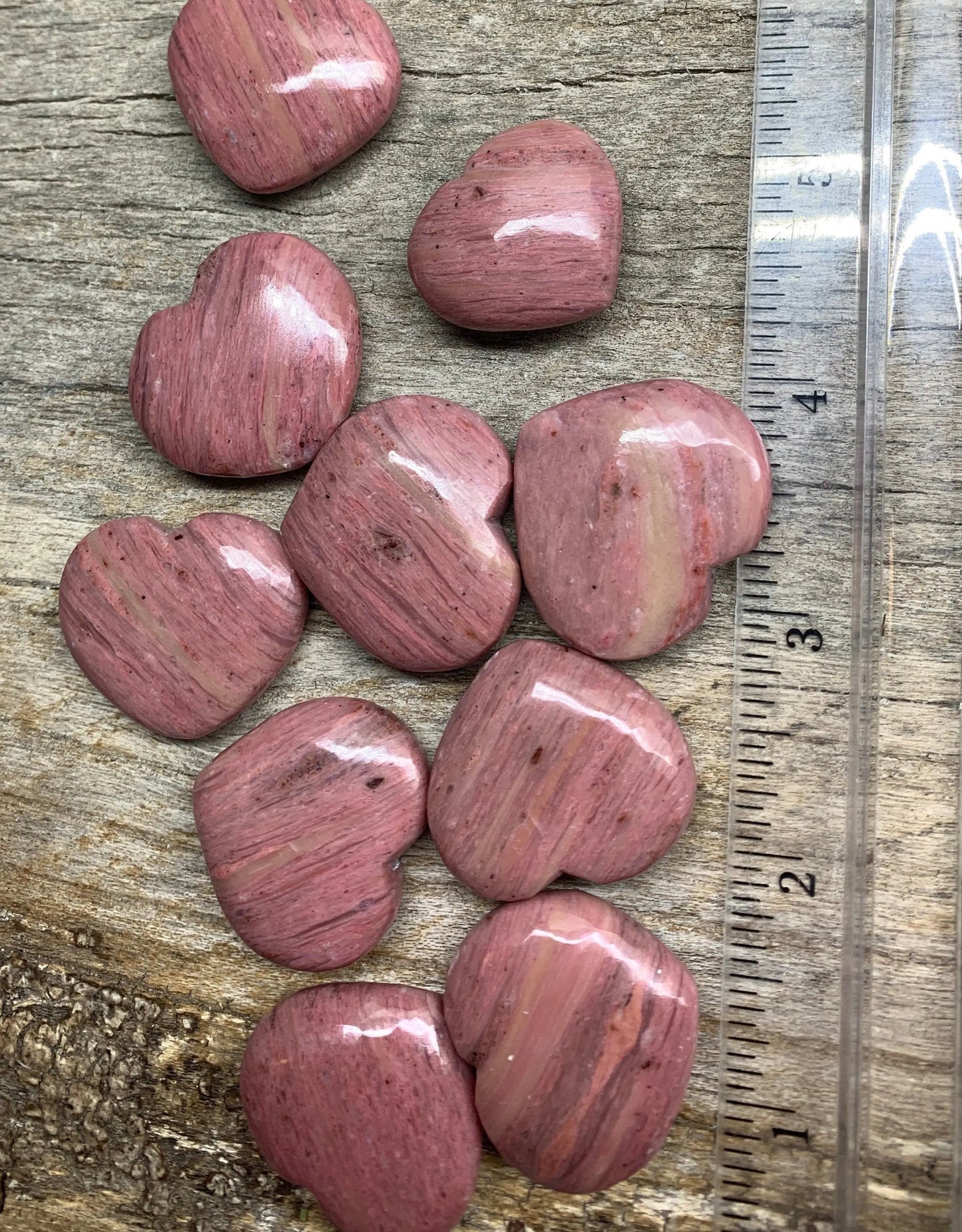 Pink Rhodonite Heart 0502 Shop Wholesale Crystals