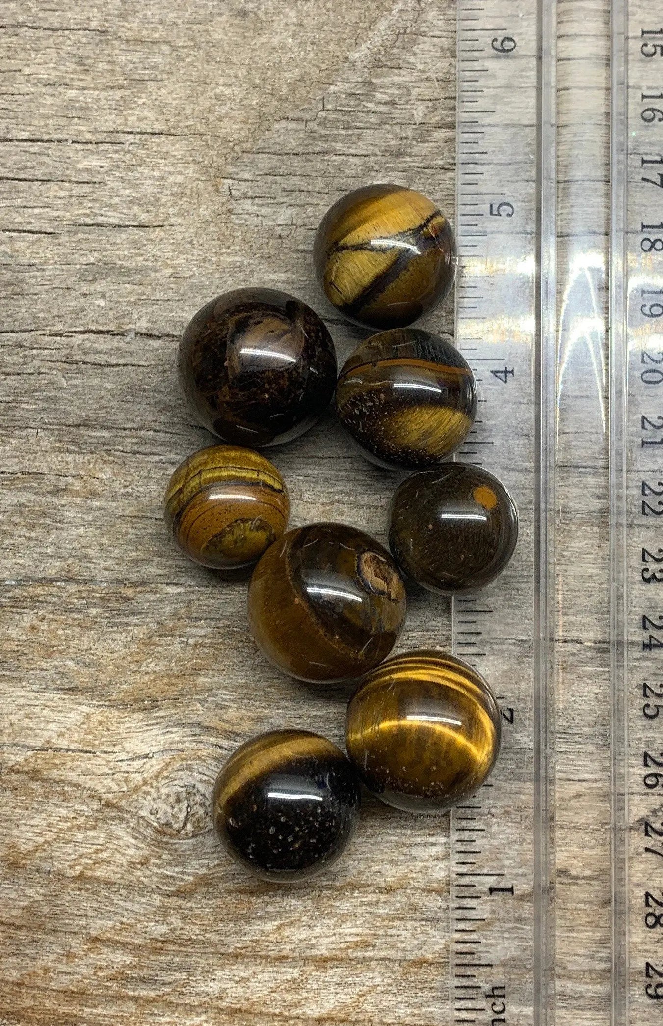 Tigers Eye Sphere (Approx. 5/8” - 3/4”) 0379 Shop Wholesale Crystals