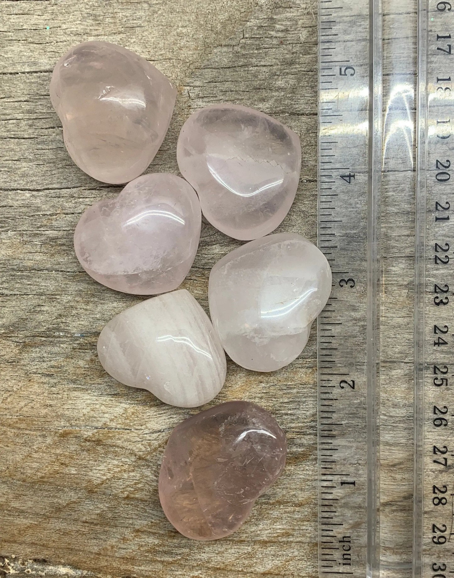 Rose Quartz Puffy Heart (Approx. 1 1/2”) 0529 Shop Wholesale Crystals