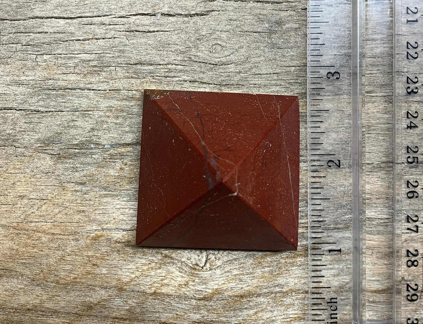 Red Jasper Pyramid (Approx. 1 3/4" - 2 1/2") 1554 Shop Wholesale Crystals