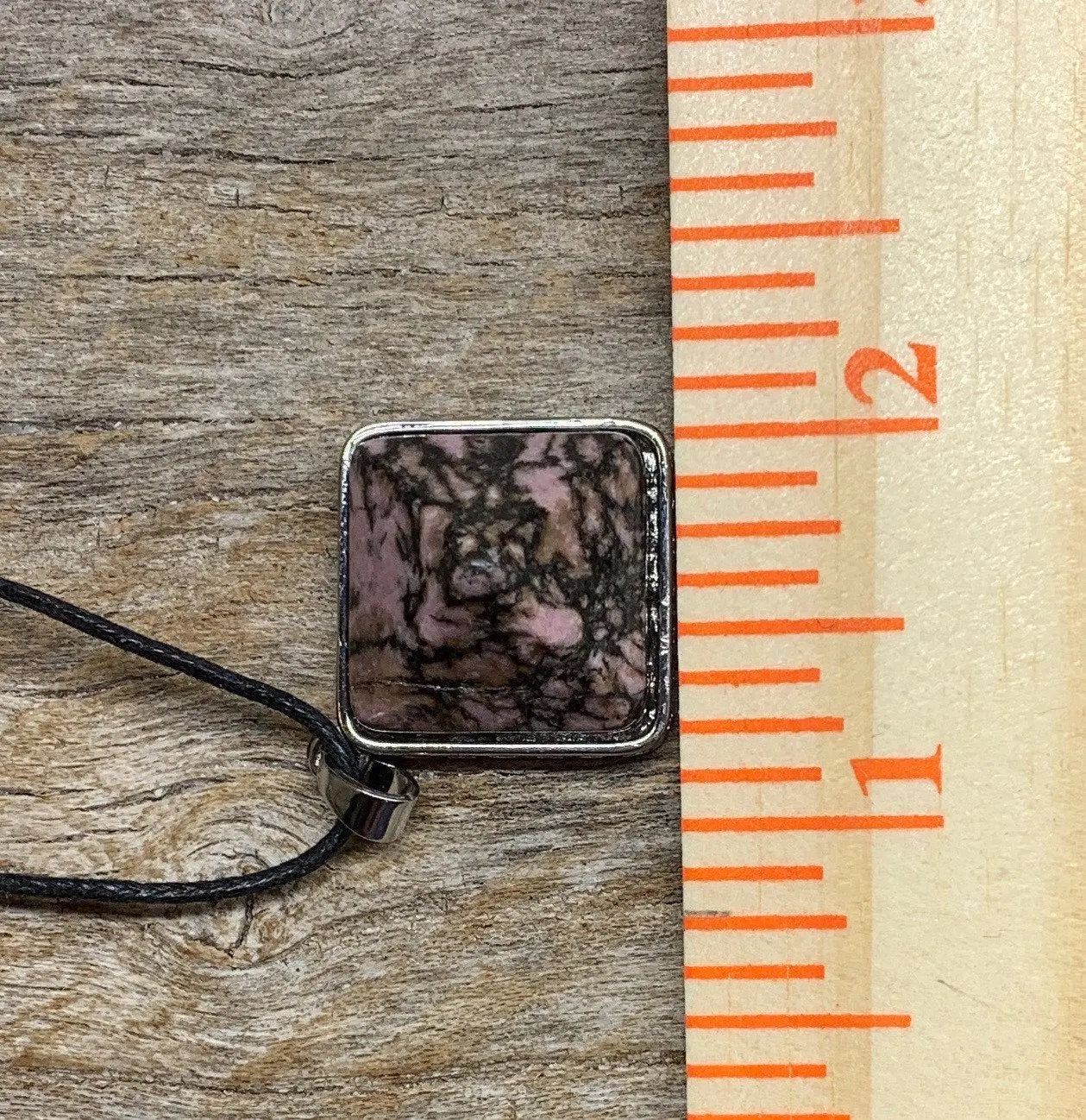 Rhodonite Pyramid Necklace NCK-1086 Shop Wholesale Crystals