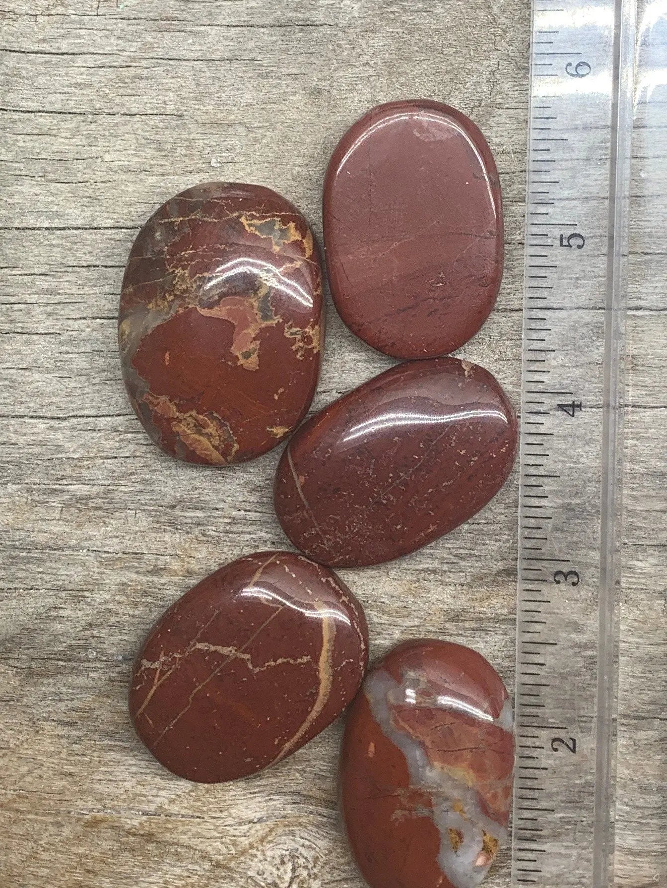 Red Jasper Soothing Stone 1386 (Approx. 1 1/4”) Shop Wholesale Crystals