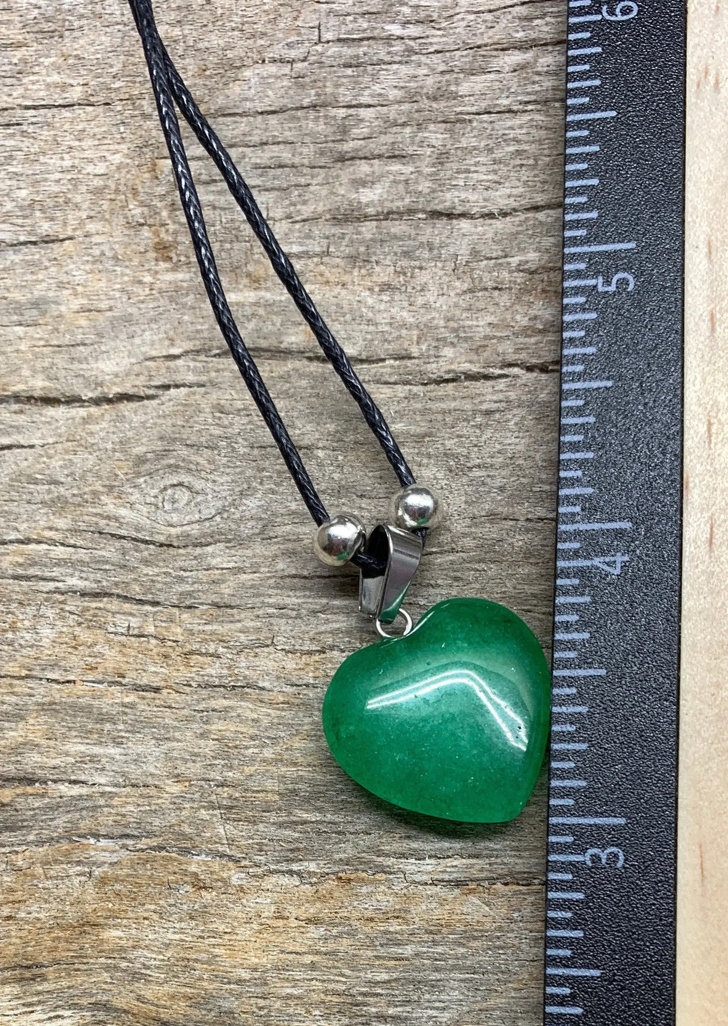 Green Quartz Heart Necklace NCK-1198 Shop Wholesale Crystals