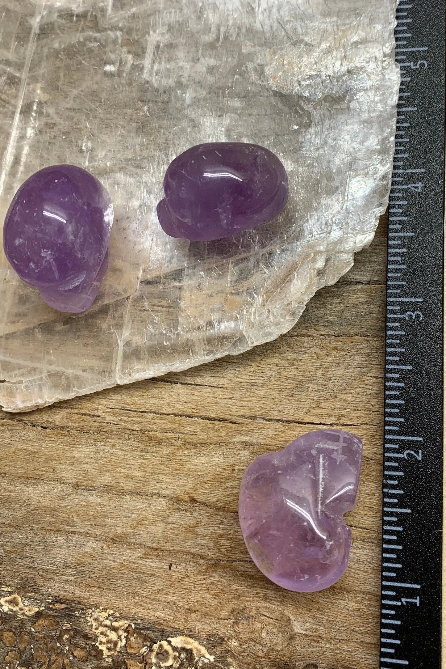 Amethyst Carved Skull 1” BIN-0806-A Shop Wholesale Crystals