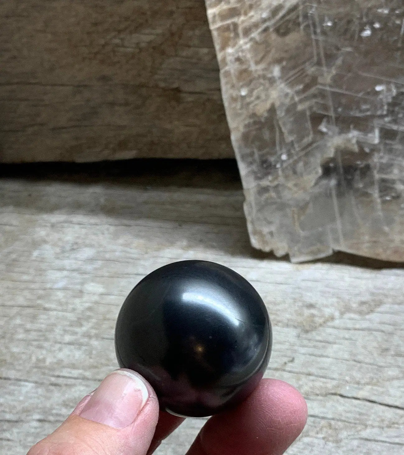 Shungite Sphere 0317 35mm Shop Wholesale Crystals