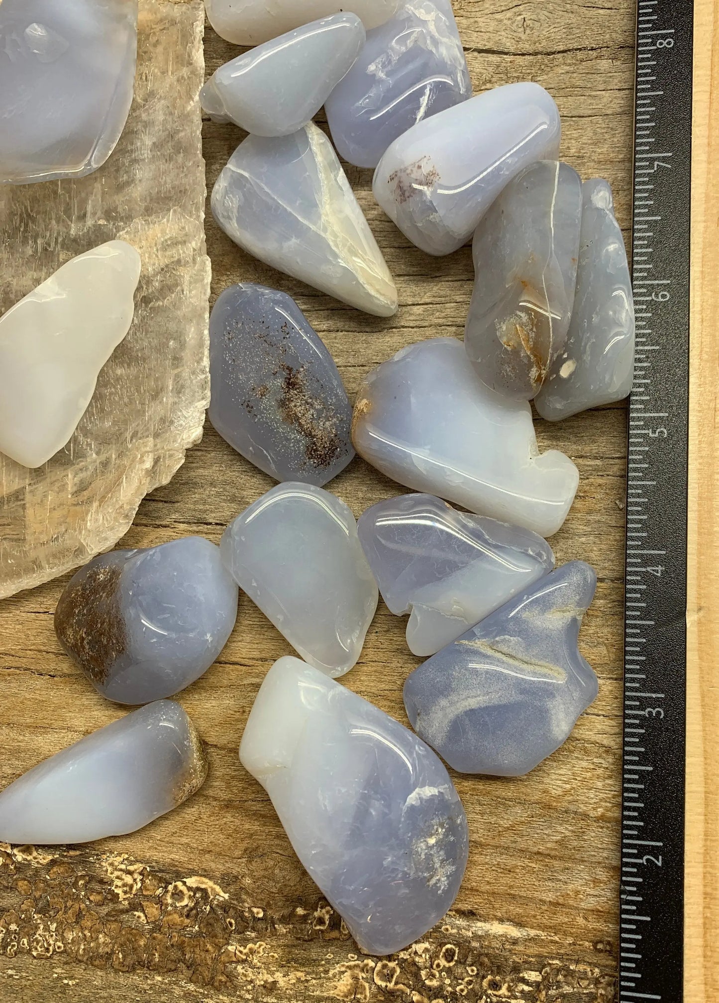 Blue Chalcedony Polished BIN-1471 (1 1/2”- 2”) Shop Wholesale Crystals