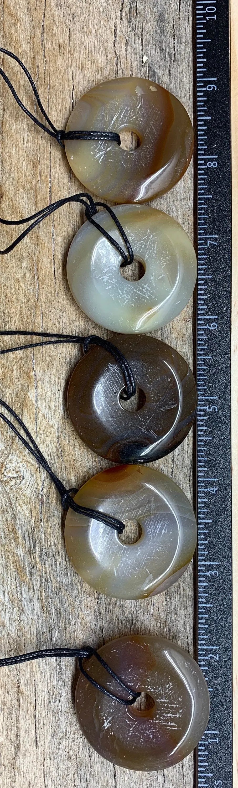 Carnelian Agate Pi Stone Necklace 40mm NCK-1919 Shop Wholesale Crystals