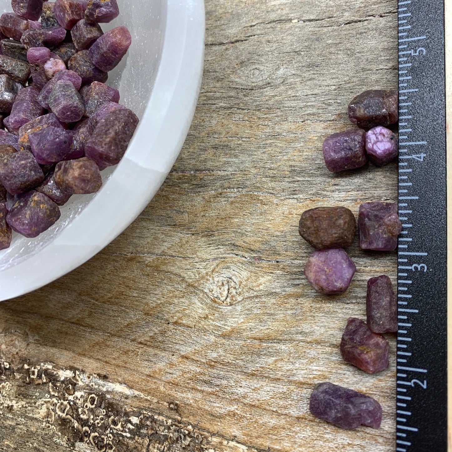 Natural Ruby Crystal, Very Small 0455 (1/4”- 1/2”) Shop Wholesale Crystals