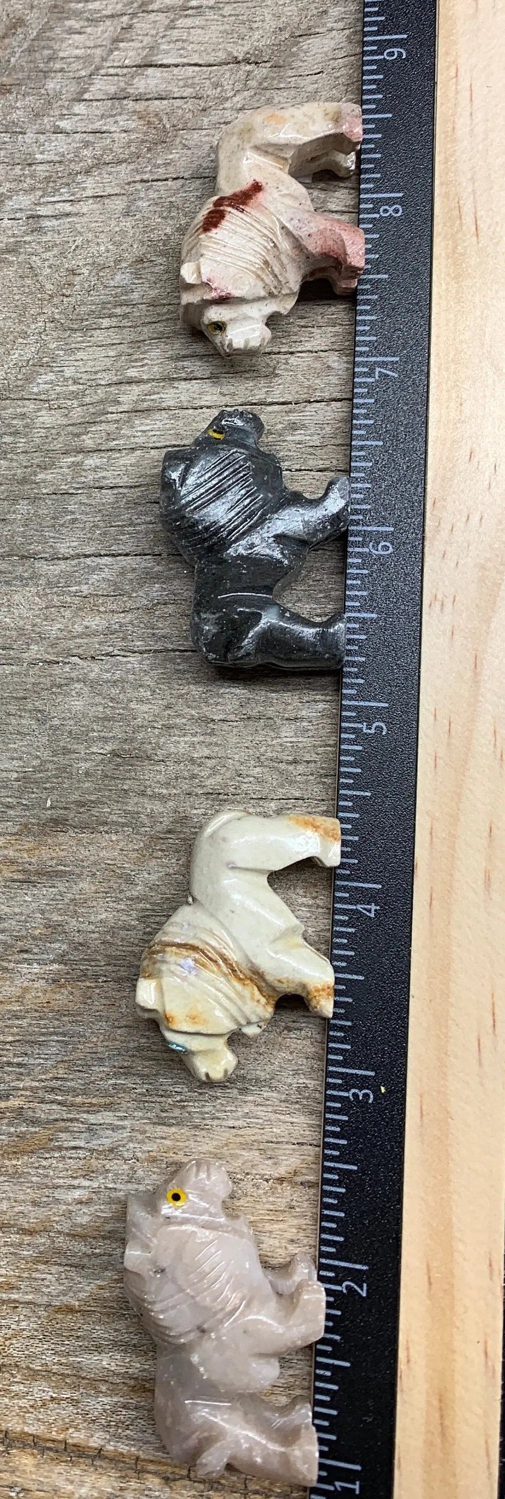 Lion Carved Soapstone Animal 0814 Approx. 1 5/8” Shop Wholesale Crystals