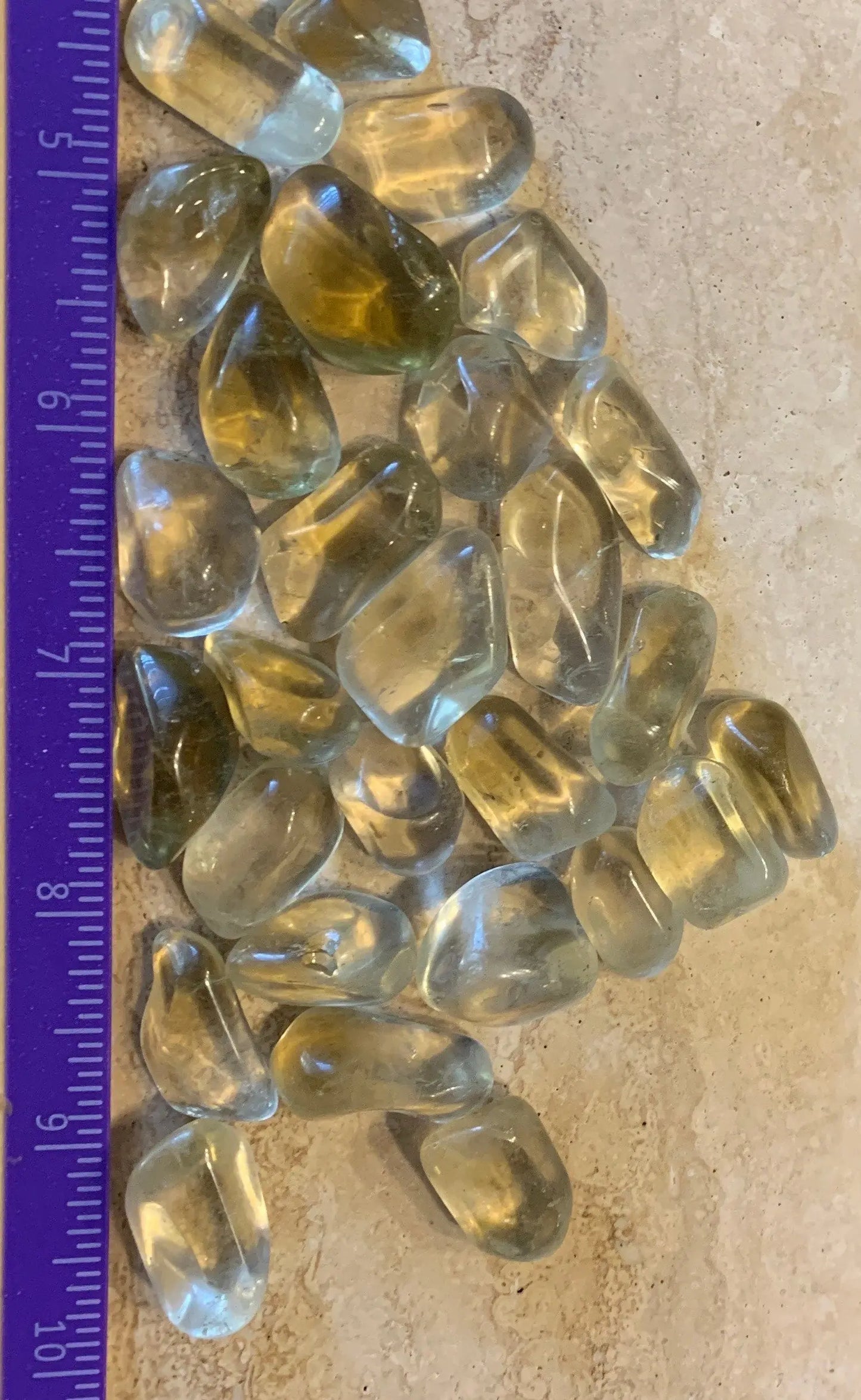 Citrine Crystal Tumbled Stone 0689 Natural Approx. 1/2”- 3/4” Shop Wholesale Crystals