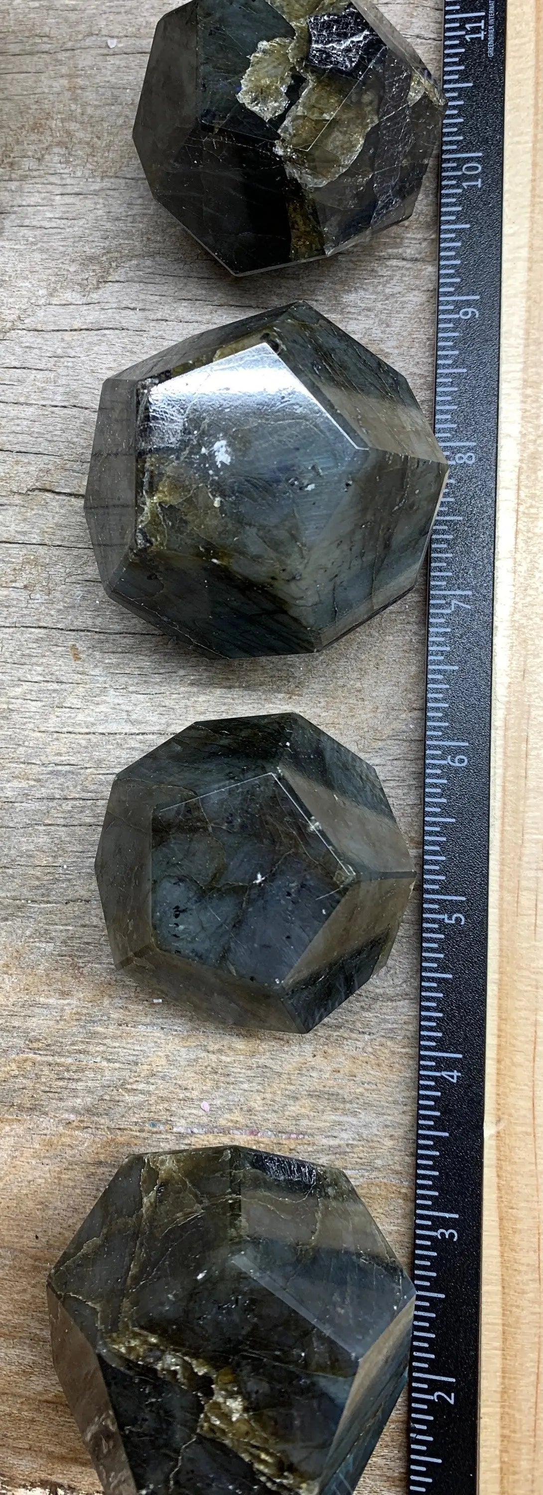 Labradorite Dodecahedron (Approx. 45-55 mm) 1469 - Shop Wholesale Crystals