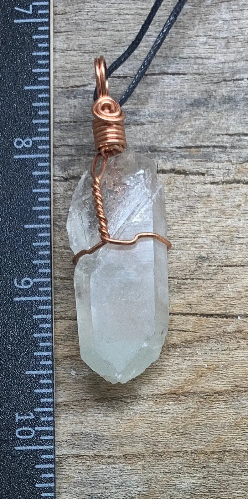 Quartz Point Wire Wrapped Necklace NCK-1944 Shop Wholesale Crystals