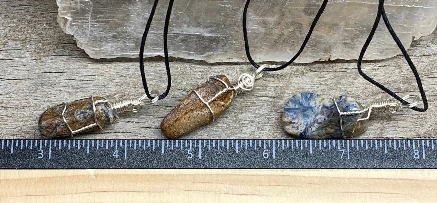 Pietersite Handmade Wire Wrap Necklace NCK-1946 Shop Wholesale Crystals