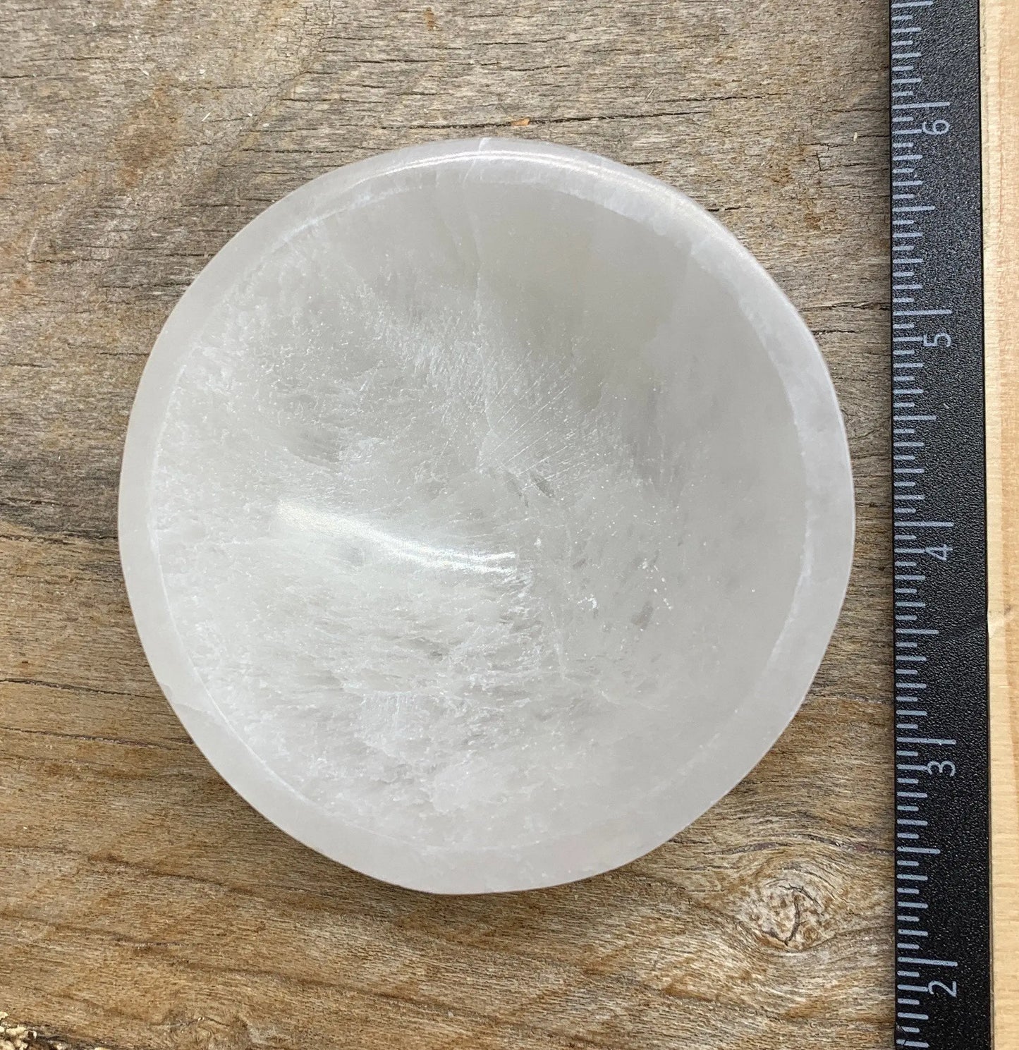 Selenite Round Bowl (Approx. 3”) S-0014 Shop Wholesale Crystals