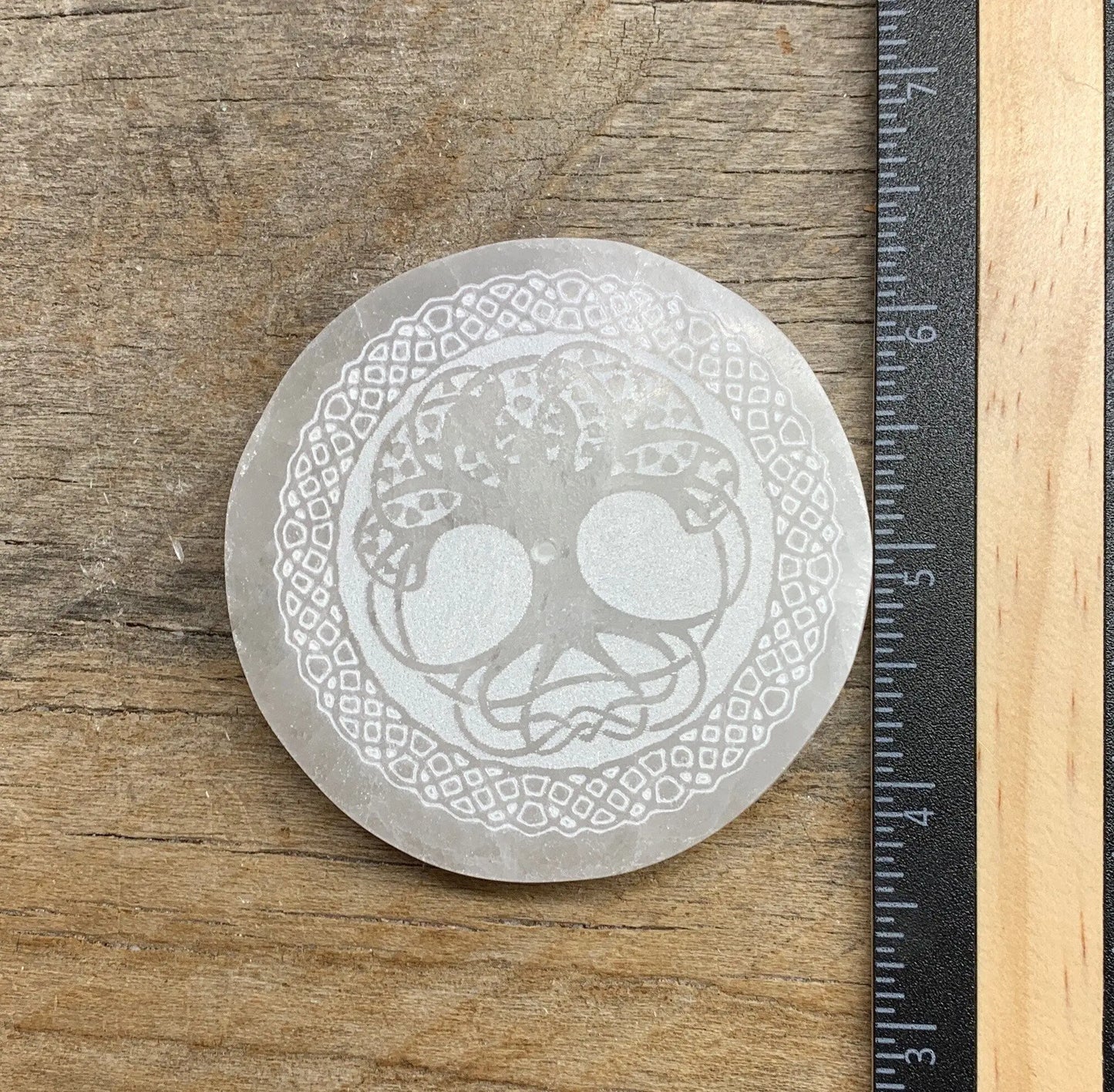 Tree Of Life Selenite Etching S-0030 Shop Wholesale Crystals