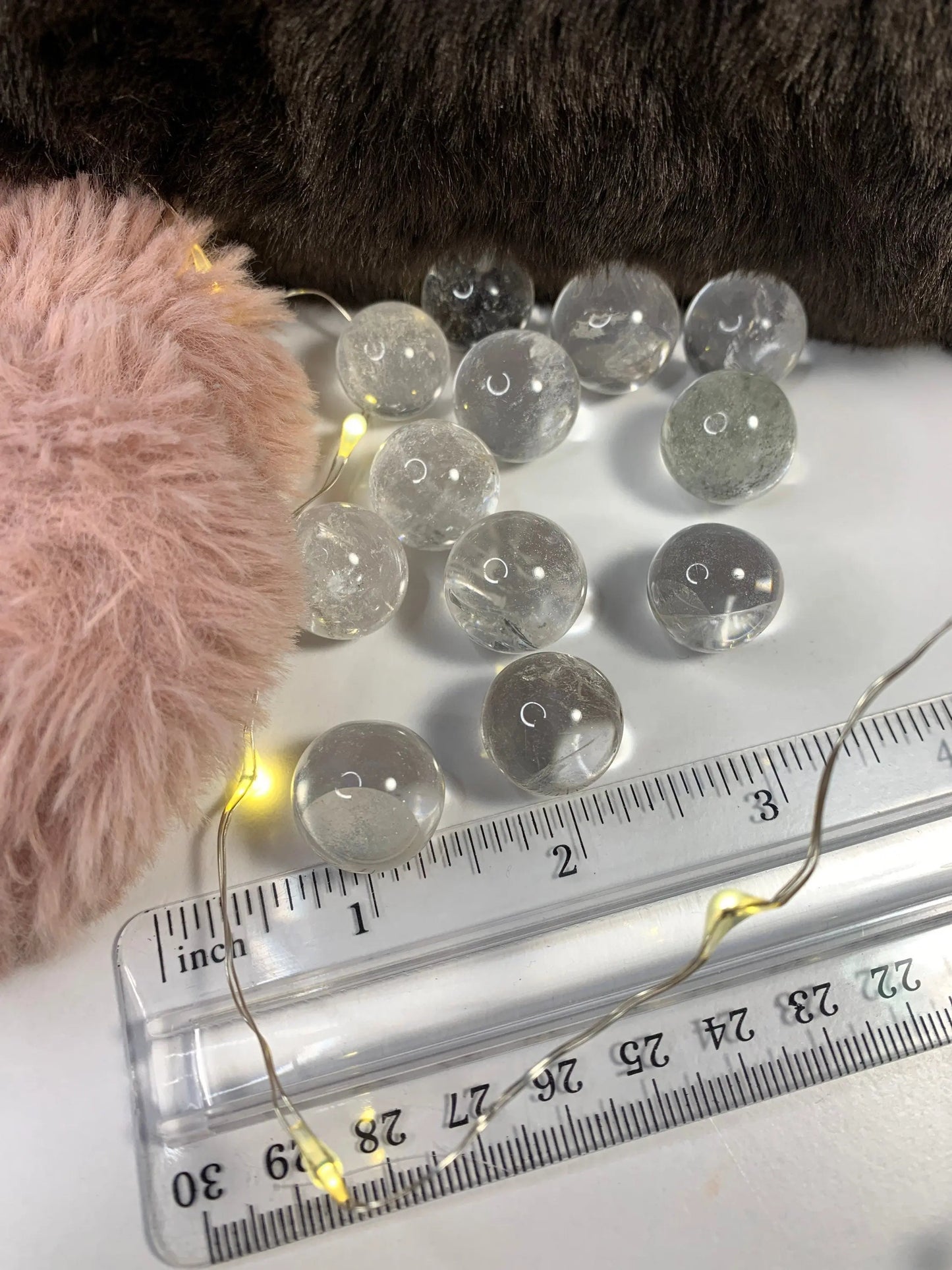 Clear Quartz Sphere small (1/2" - 5/8") 0414 Shop Wholesale Crystals