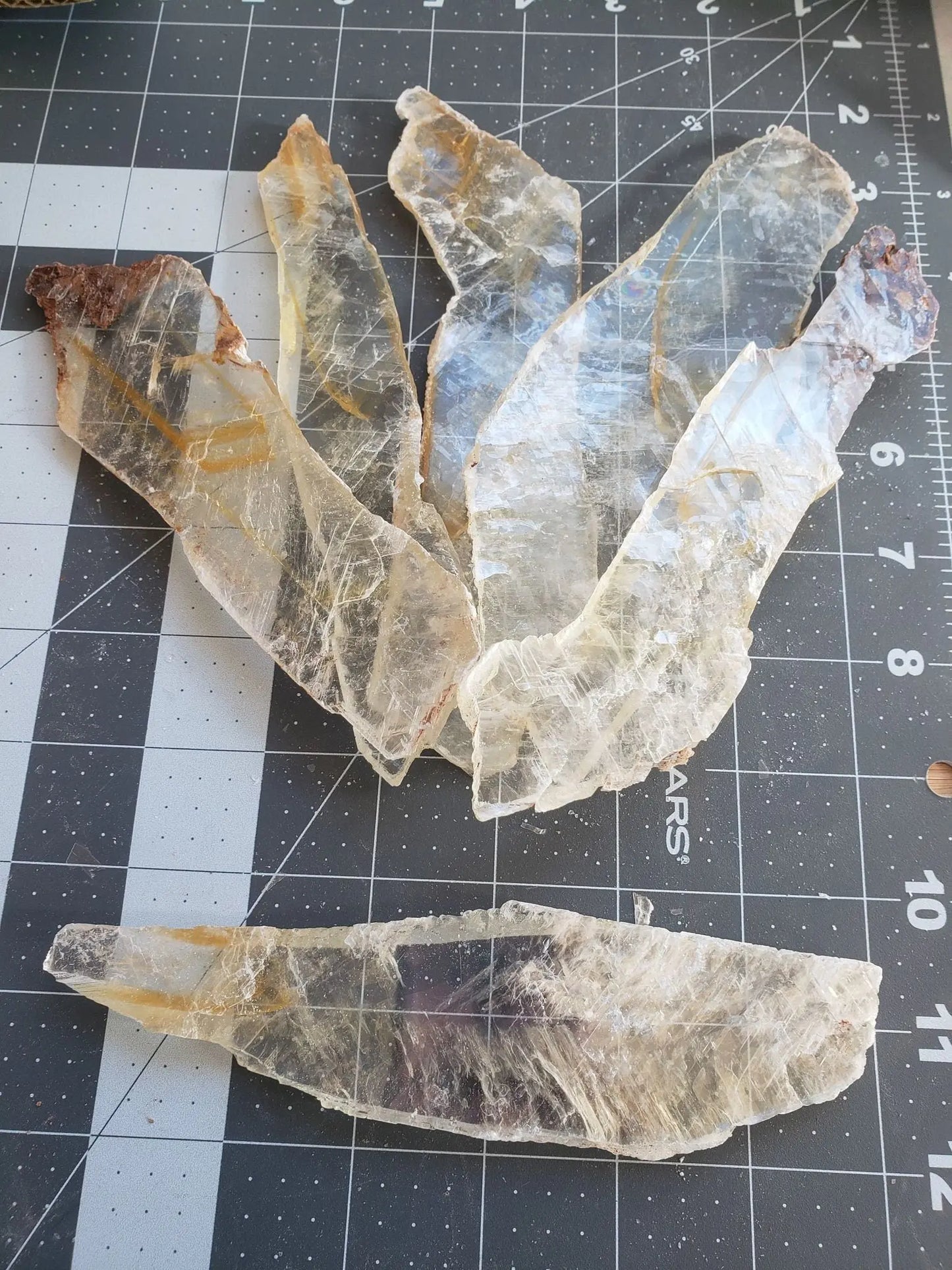 Large Selenite Feather (Approx. 6 3/4" - 7 1/2") SEL-0025 Shop Wholesale Crystals