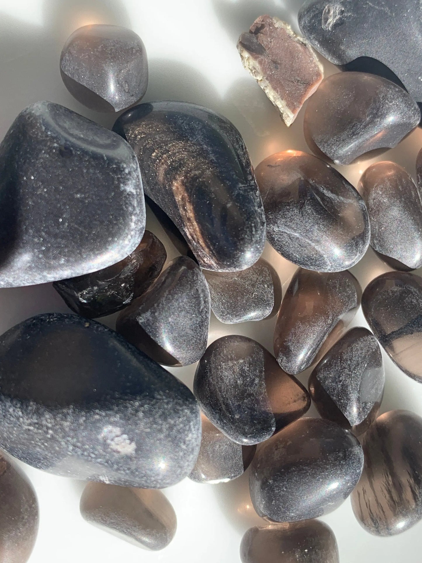 Apache Tear Stone (Approx. 5/8" - 3/4") Polished, Beautiful 0753 Shop Wholesale Crystals