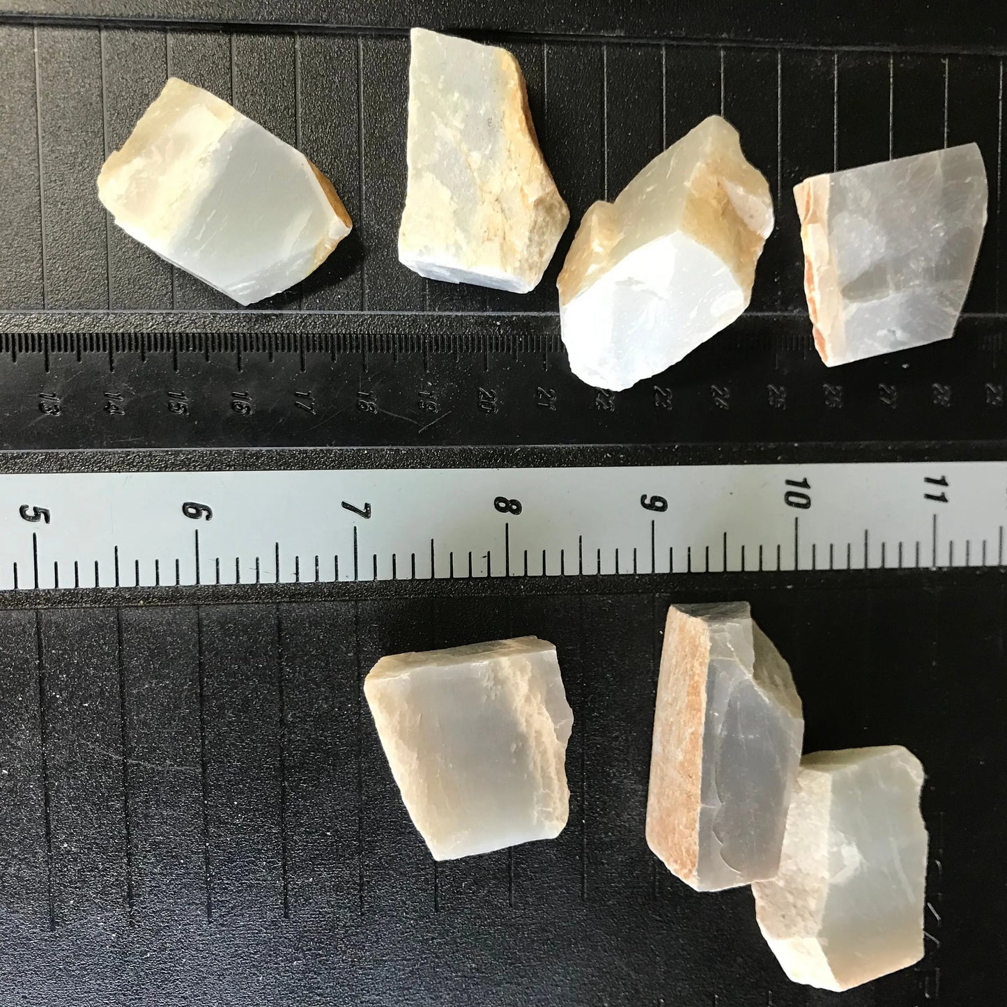 Raw Grey Moonstone, One Crystal (Approx 1 2/5"), Rough Stone, Supply for Crystal Grid or Crafts 0322 - Shop Wholesale Crystals