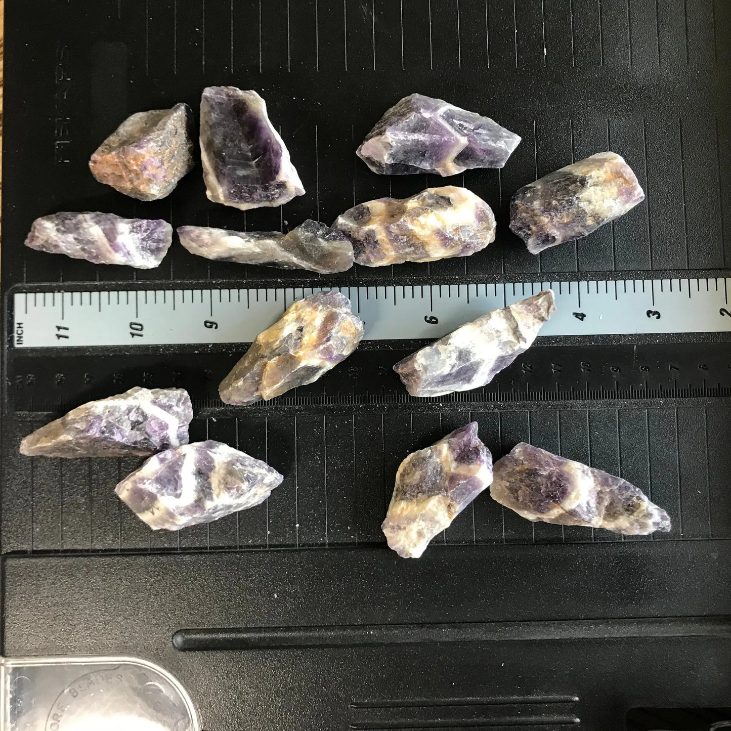 Chevron Amethyst, Raw/RoughOne Crystal (Approx 1 1/2"- 2 1/2 Long) for Protection, Purple Amethyst 1267 Shop Wholesale Crystals