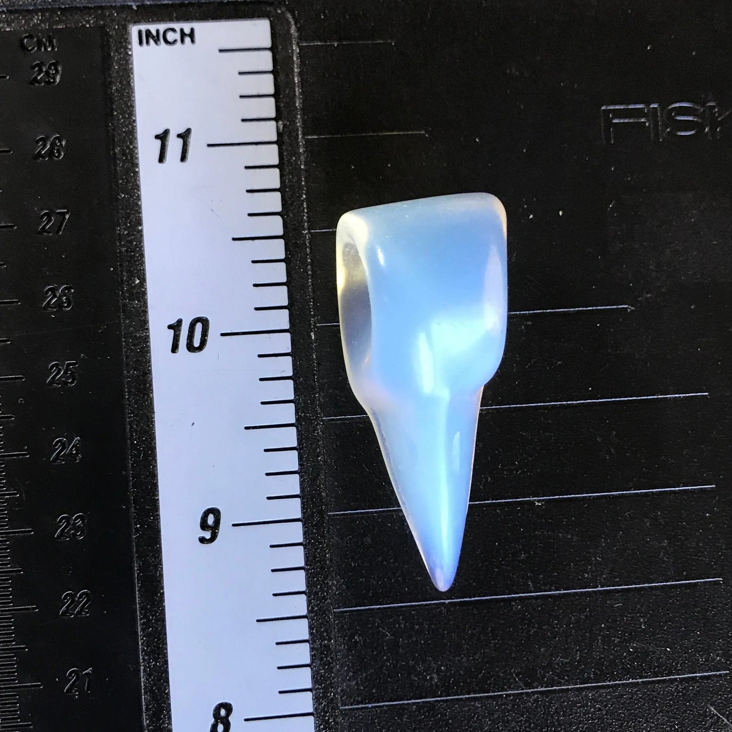 Carved Opalite Raven Skull (Approx. 1 3/4" - 2"), Supply for Crystal Grid, Home Decor or Halloween Wire Wrapping Supply 0994 Shop Wholesale Crystals