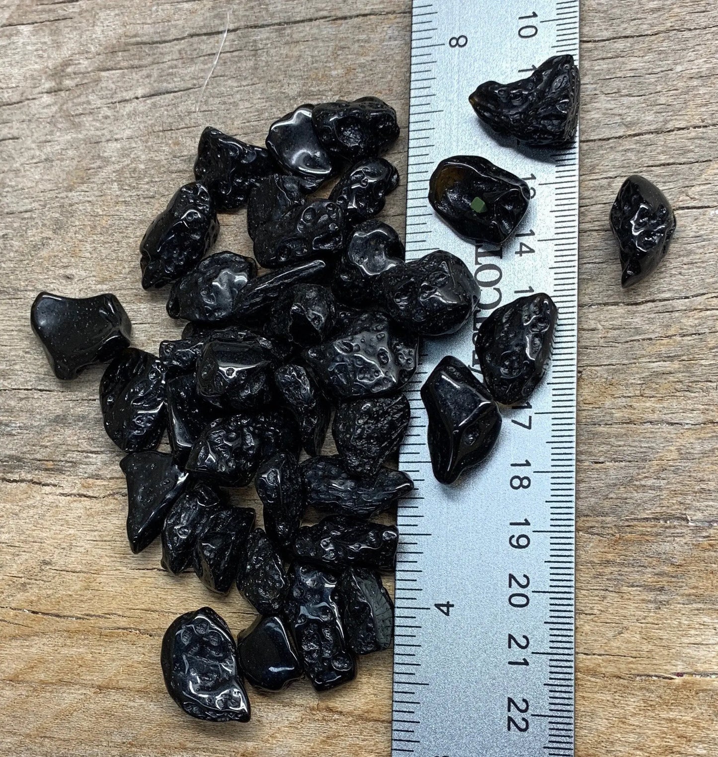 Tektite Tumbled Stone 0647 Approx. 1/2”- 3/4” Shop Wholesale Crystals