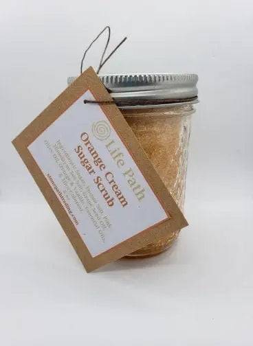 Orange Cream Sugar Scrub 1699 Shop Wholesale Crystals