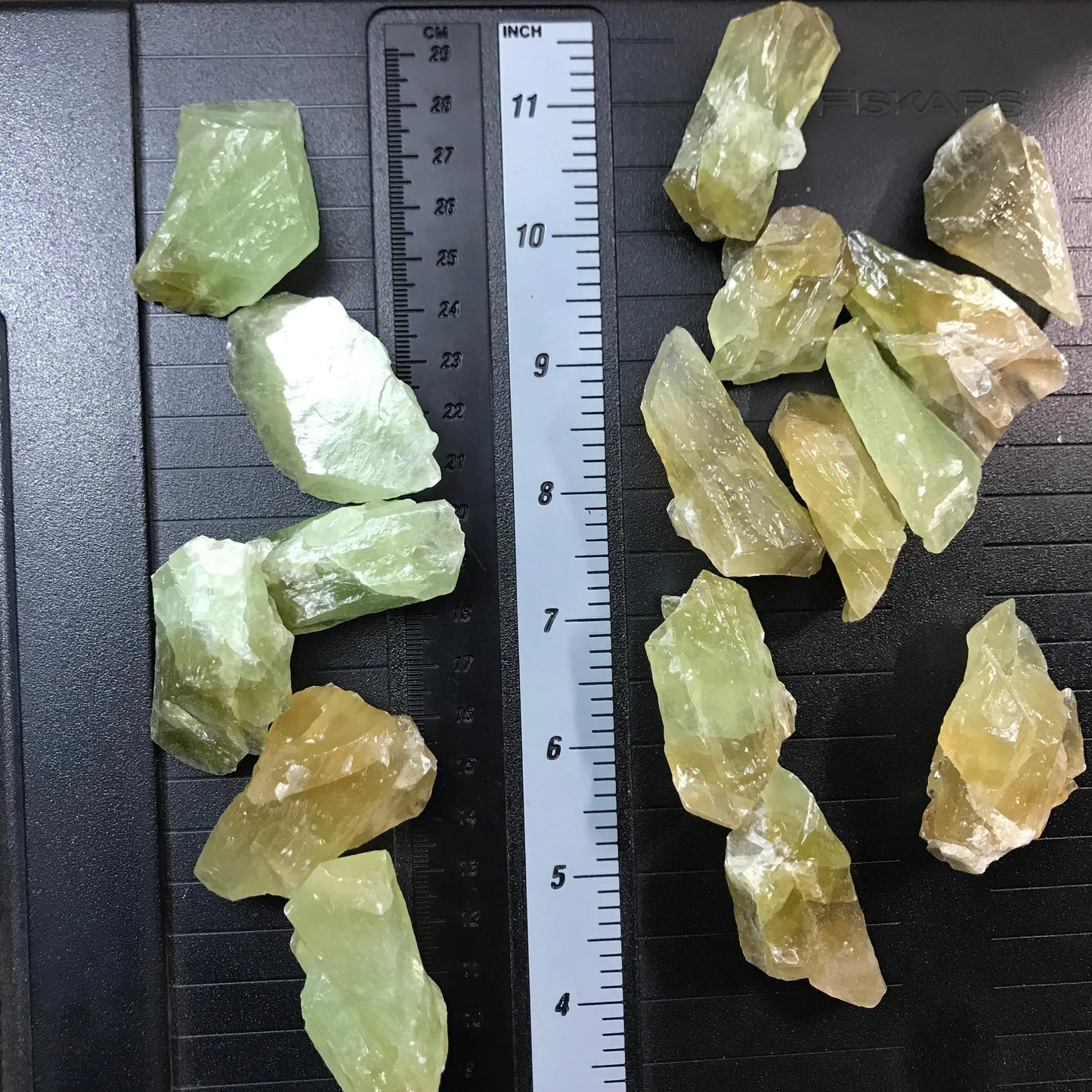 Green Calcite, One stone (Approx 1 3/4 "x 3/4" ), Rough Green Healing Crystal, Energy Cleanser, Heart Chakra 1273 Shop Wholesale Crystals