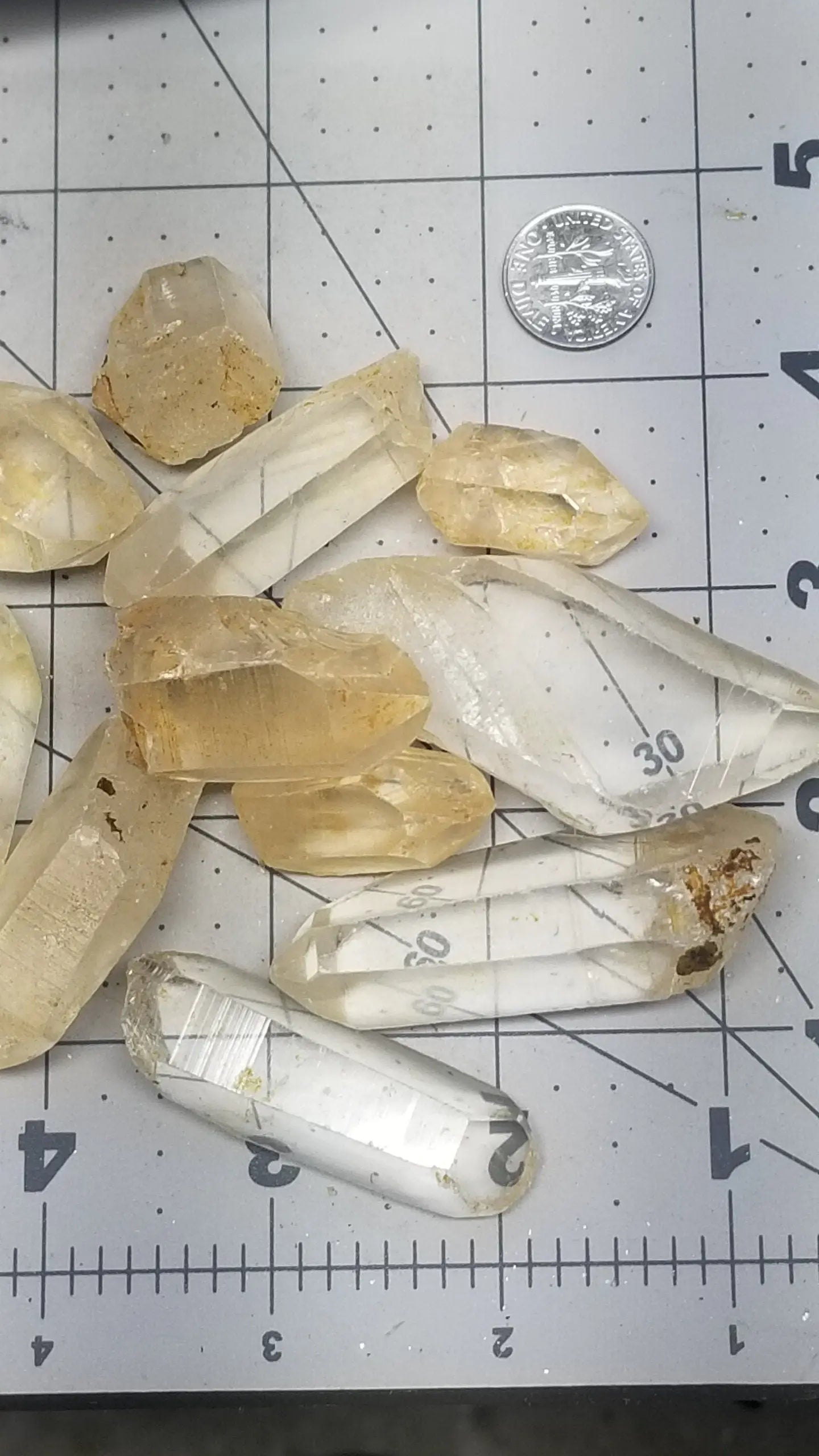 Mine Fresh Quartz Point (Approx 1 1/4 - 2 1/2") Quartz Crystal, Healing Stone, Master Healer 0479 Shop Wholesale Crystals