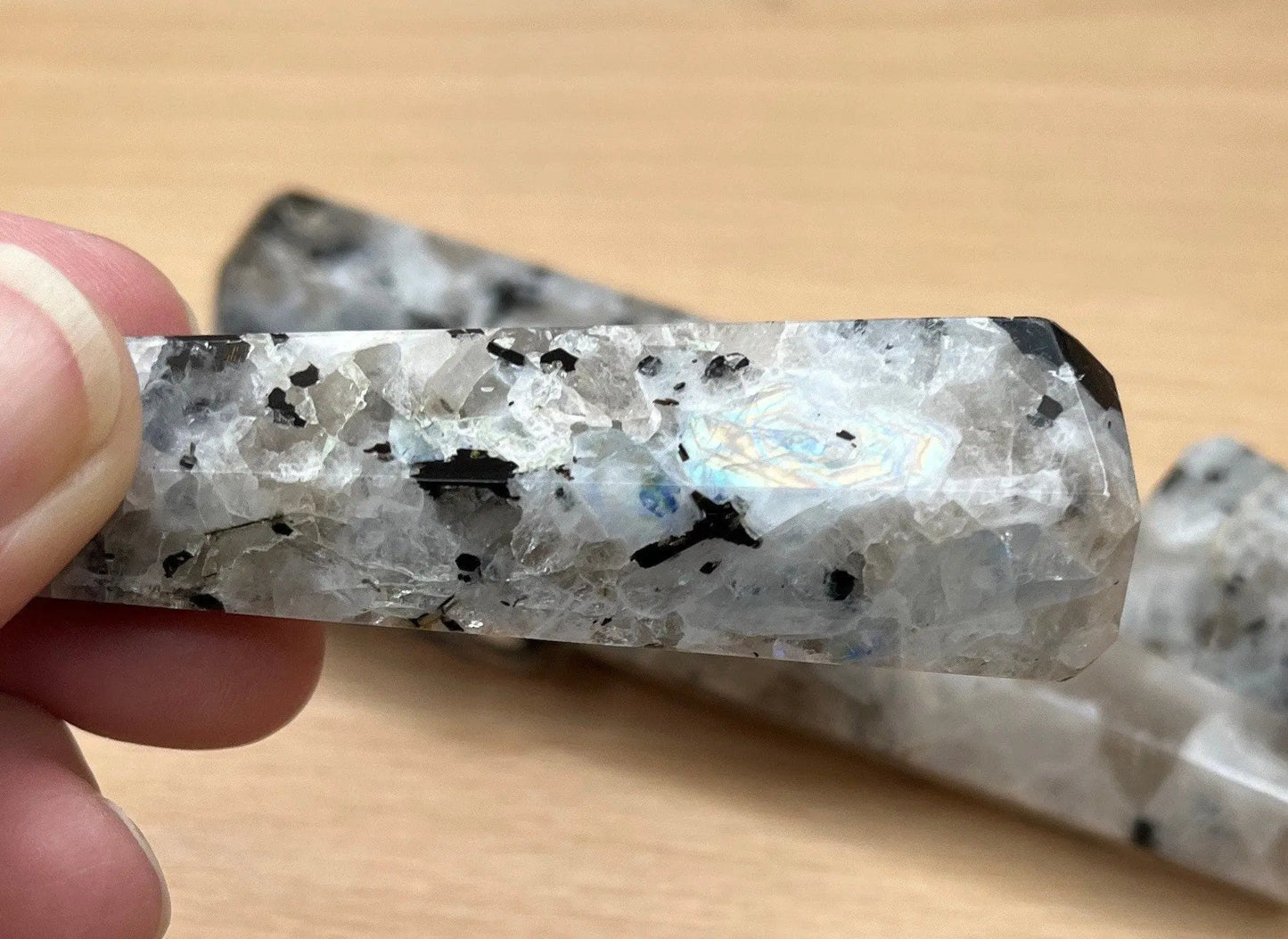 Rainbow Moonstone Obelisk (Approx. 3" - 4") 0895 Shop Wholesale Crystals