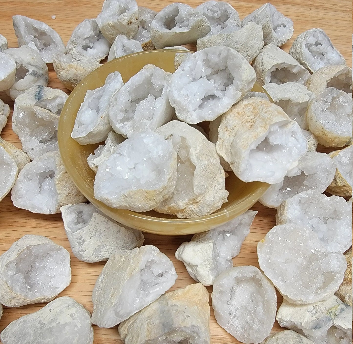 Morrocan Calcite Geode (Approx. 1 1/4" - 1 3/4") 1284 Shop Wholesale Crystals